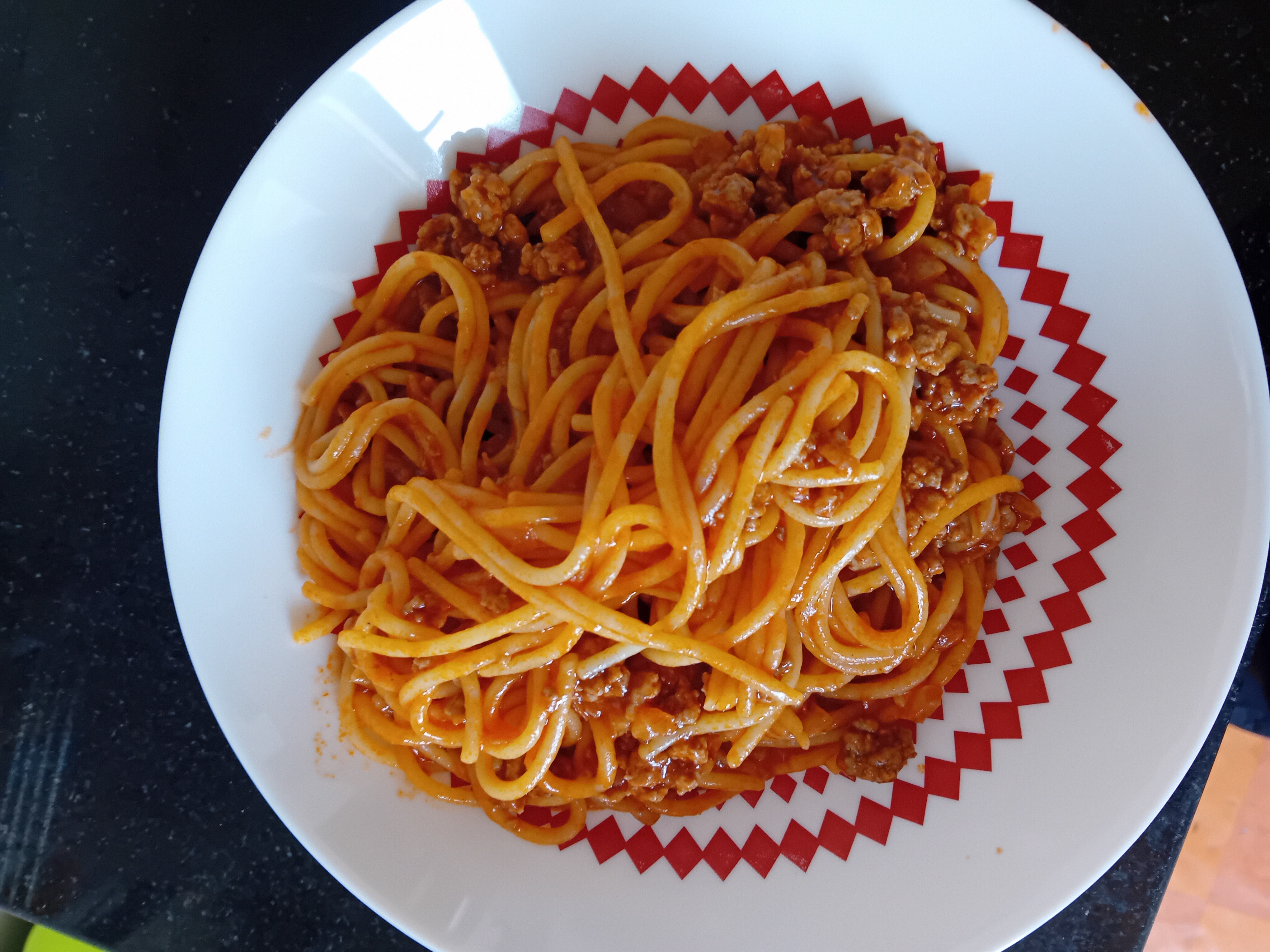 Espaguetis con carne