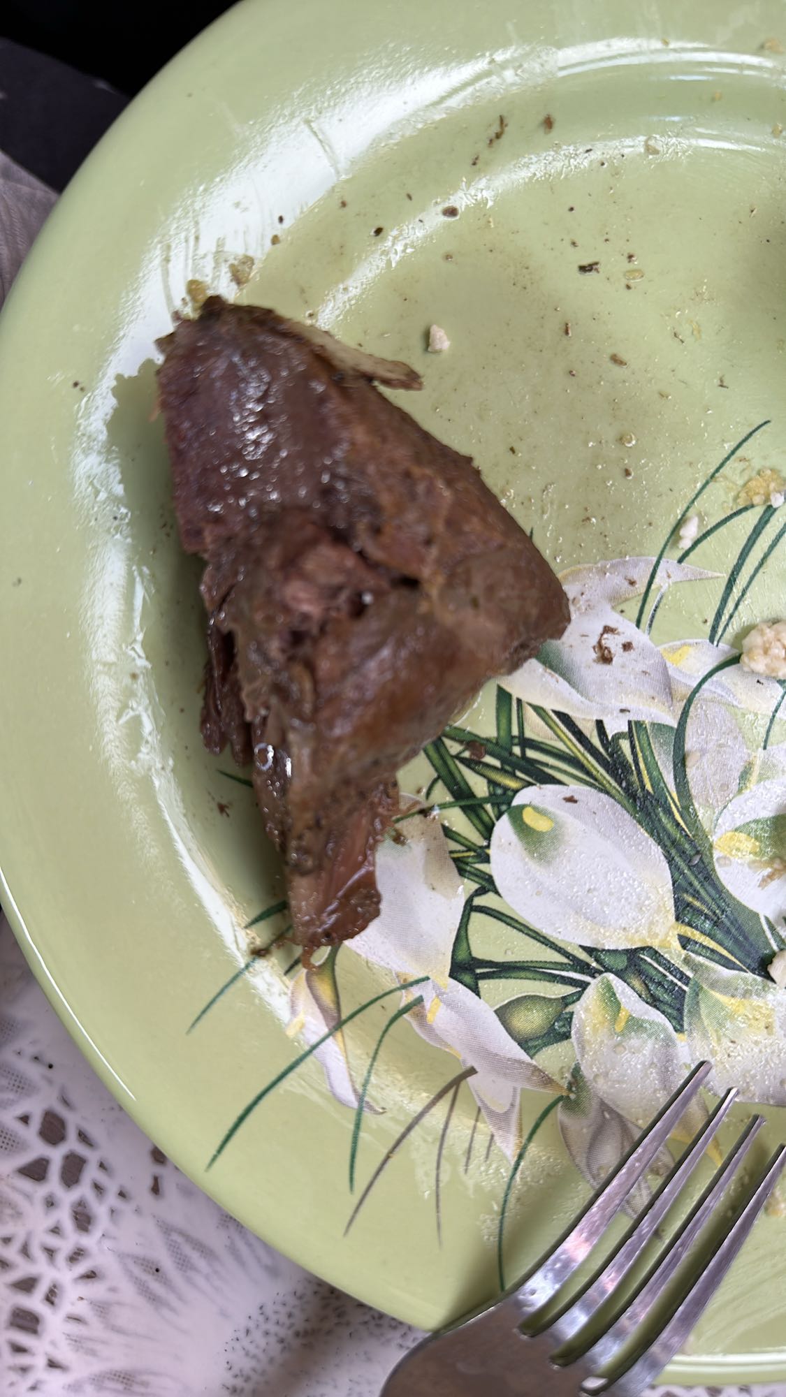 Bucată de carne fiartă