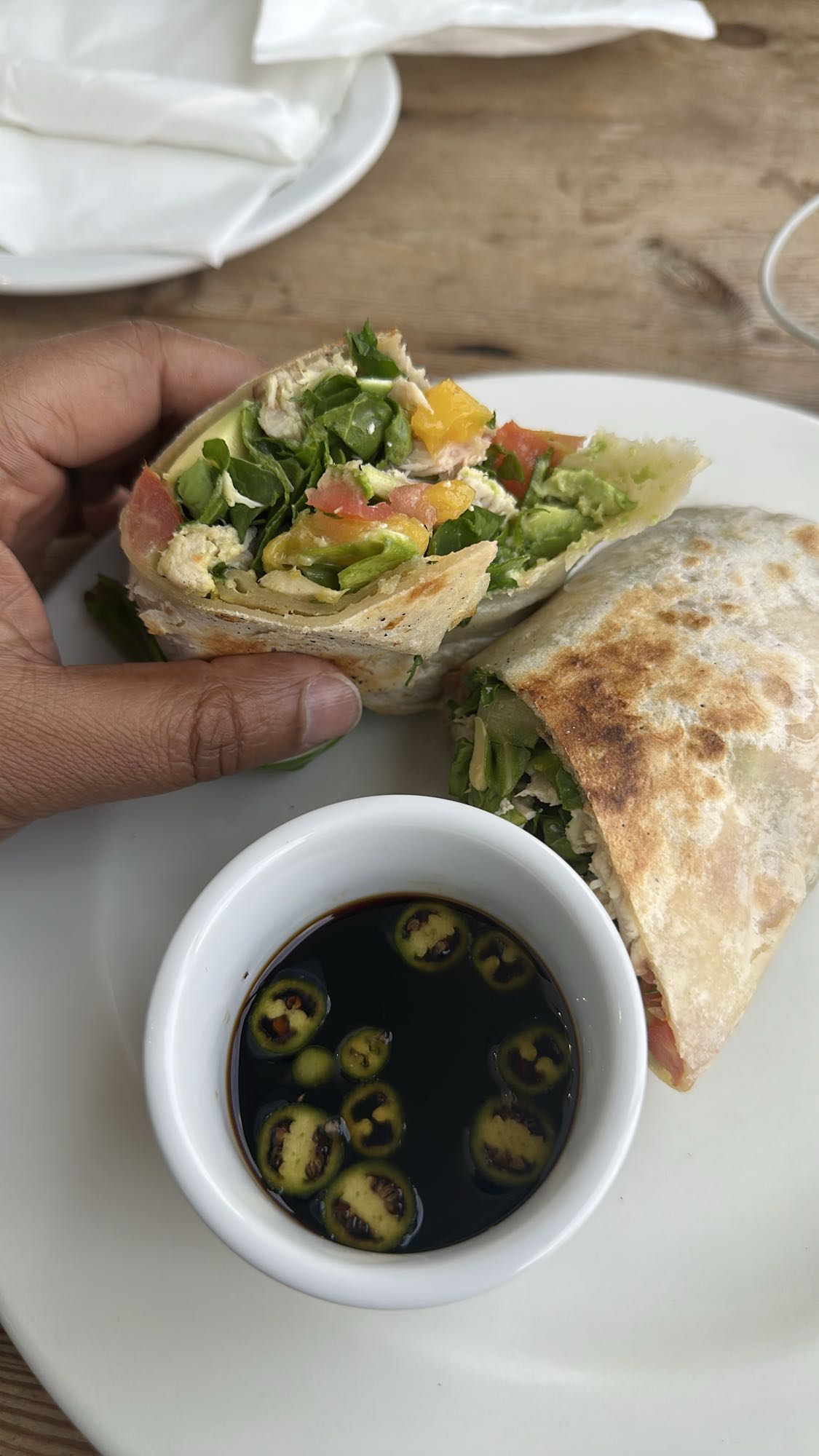 Chicken Veggie Wrap