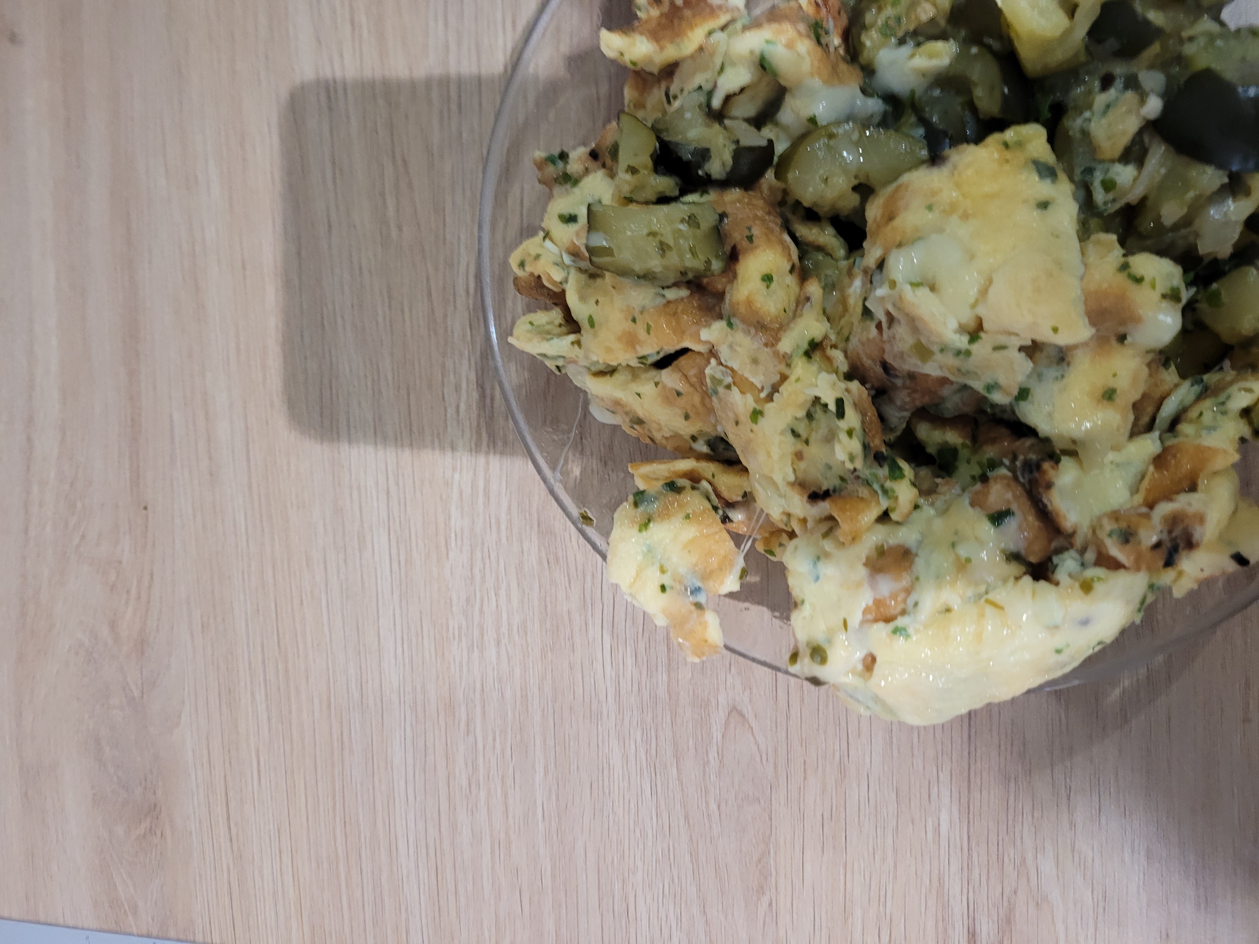 Omelette aux légumes