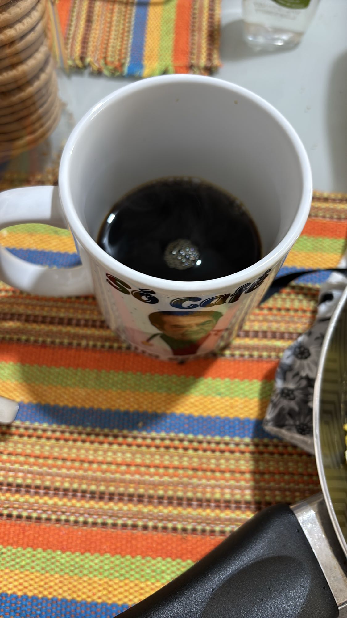 Café preto simples