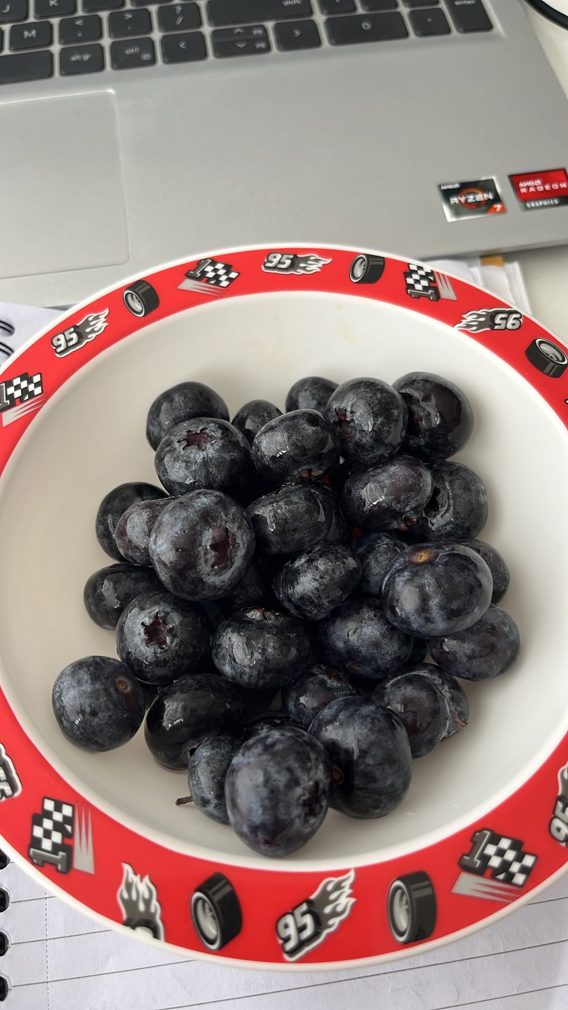 Fresh Blueberries Bowl