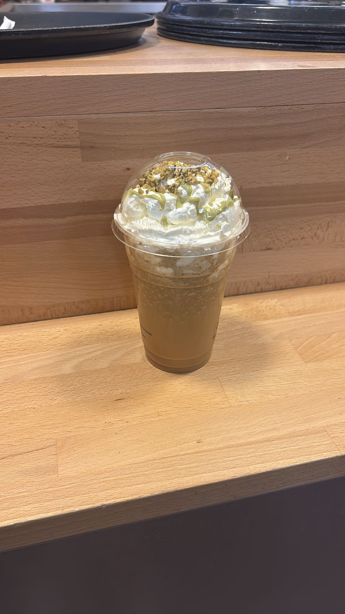 mrożona kawa z bitą śmietaną