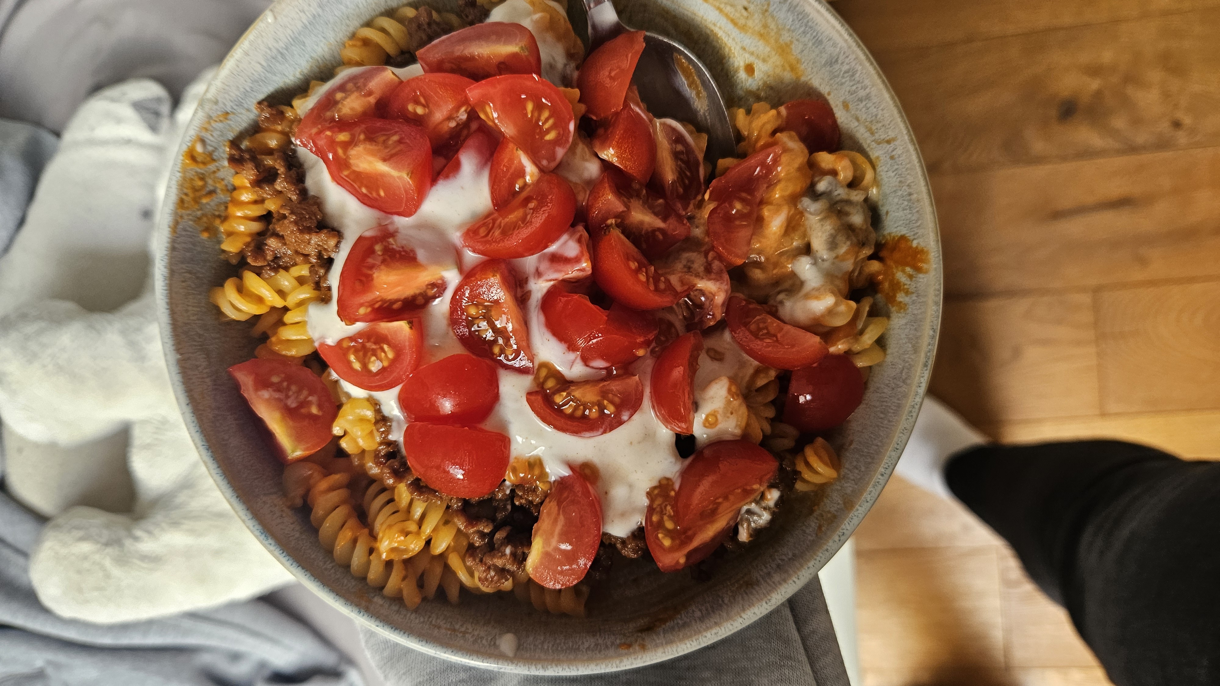 Pasta mit Hackfleisch
