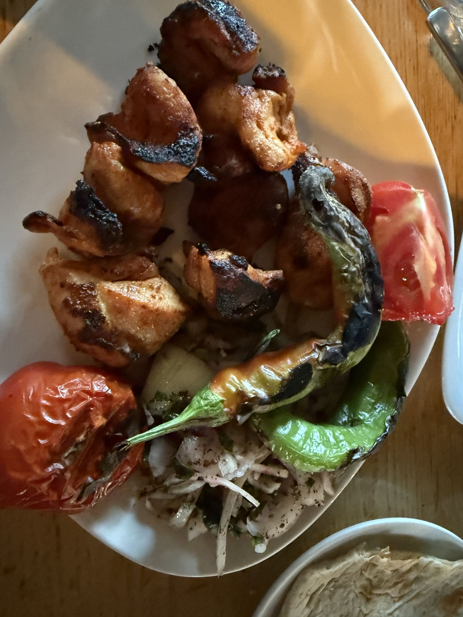 Tavuk şiş tabağı