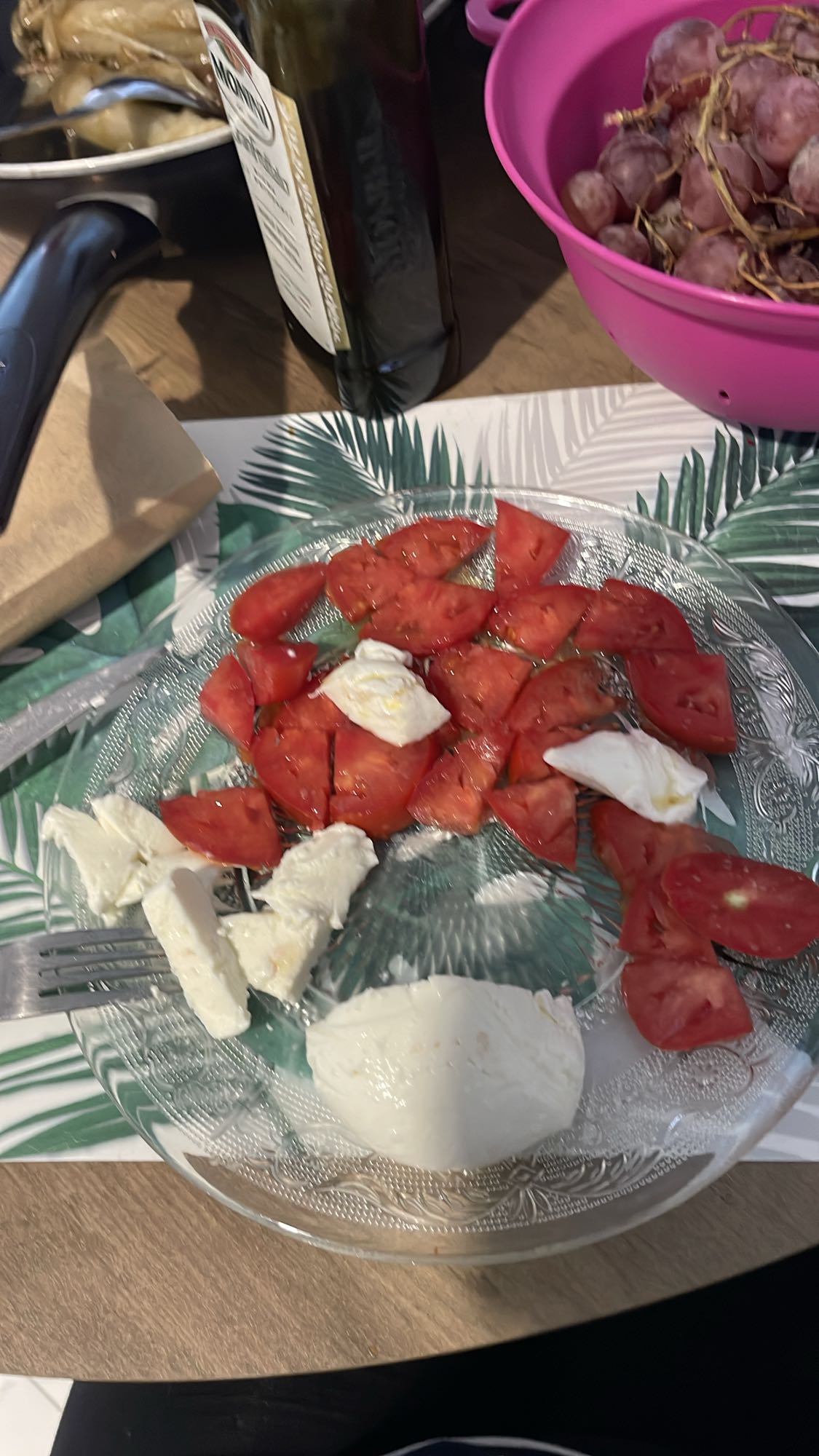 Salade tomate mozzarella