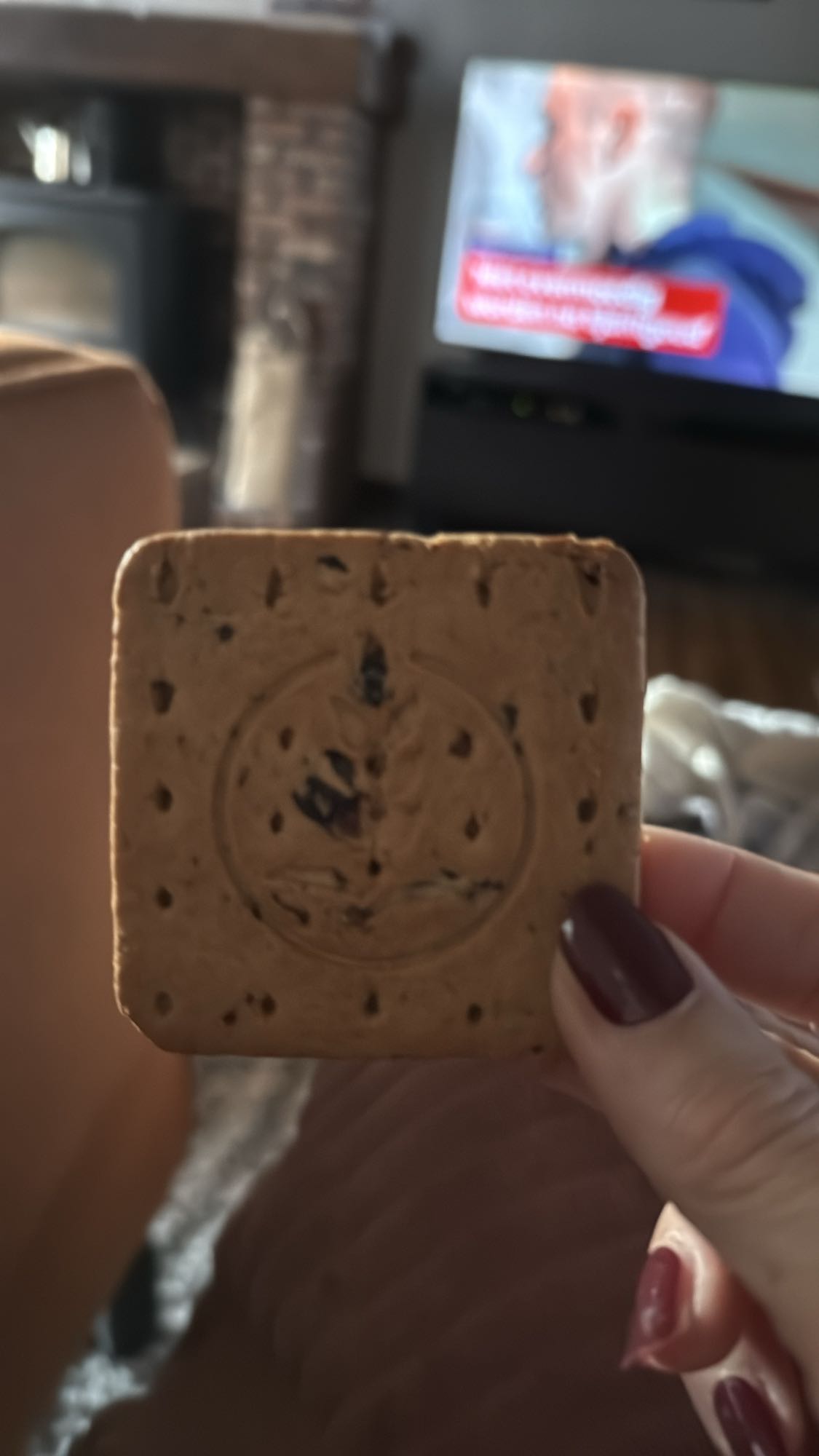 volkoren rozijnenkoekje