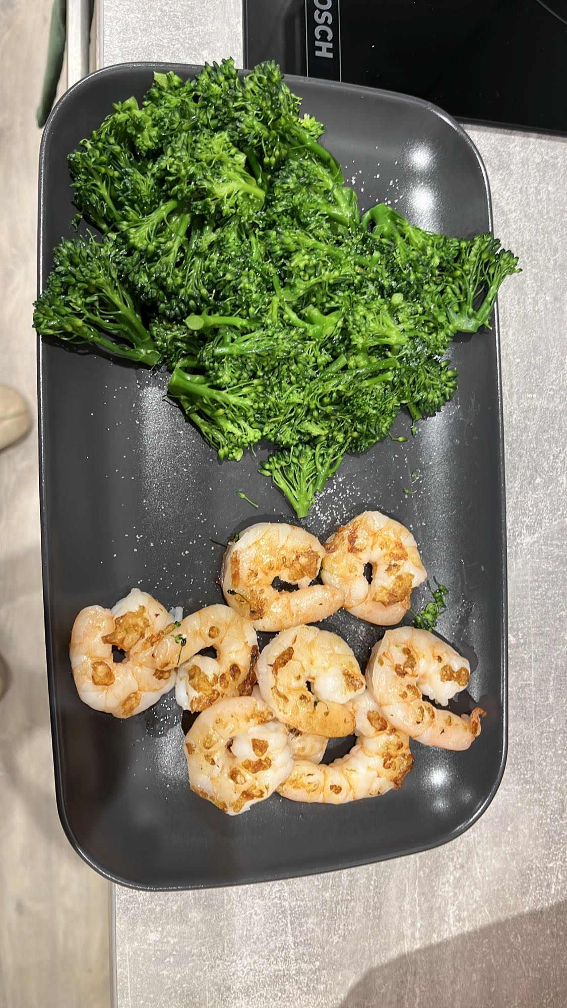 Garlic Shrimp with Broccoli