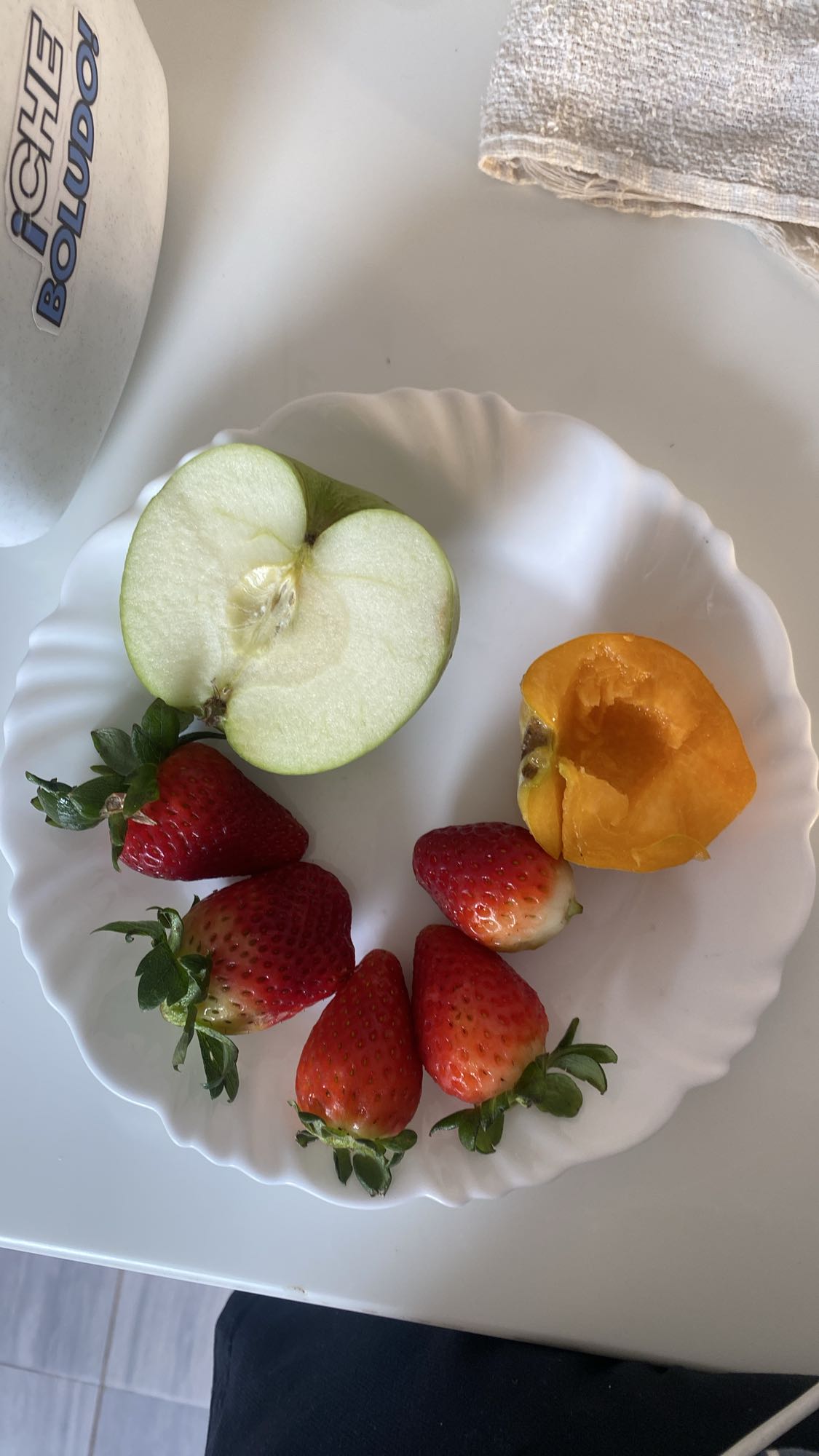 Plato de frutas frescas