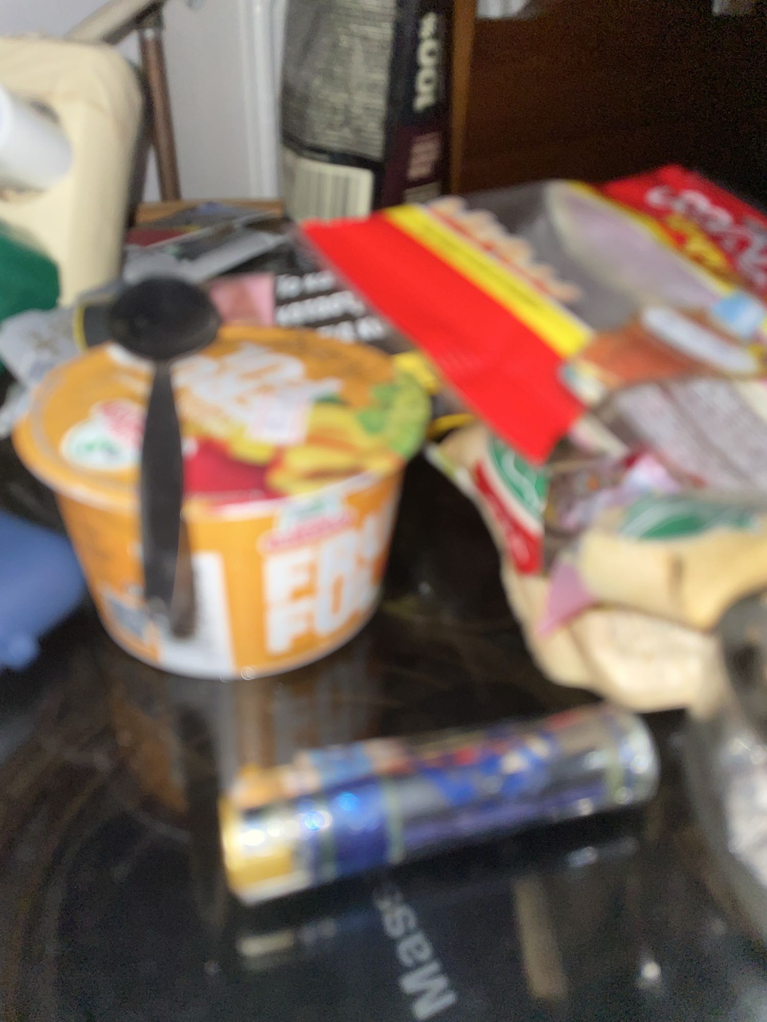 Instant noodle snack