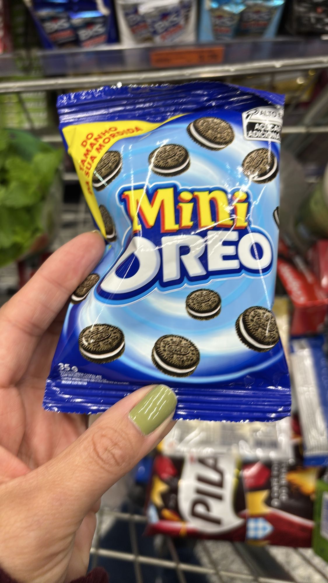 Mini Oreo pacote 25g