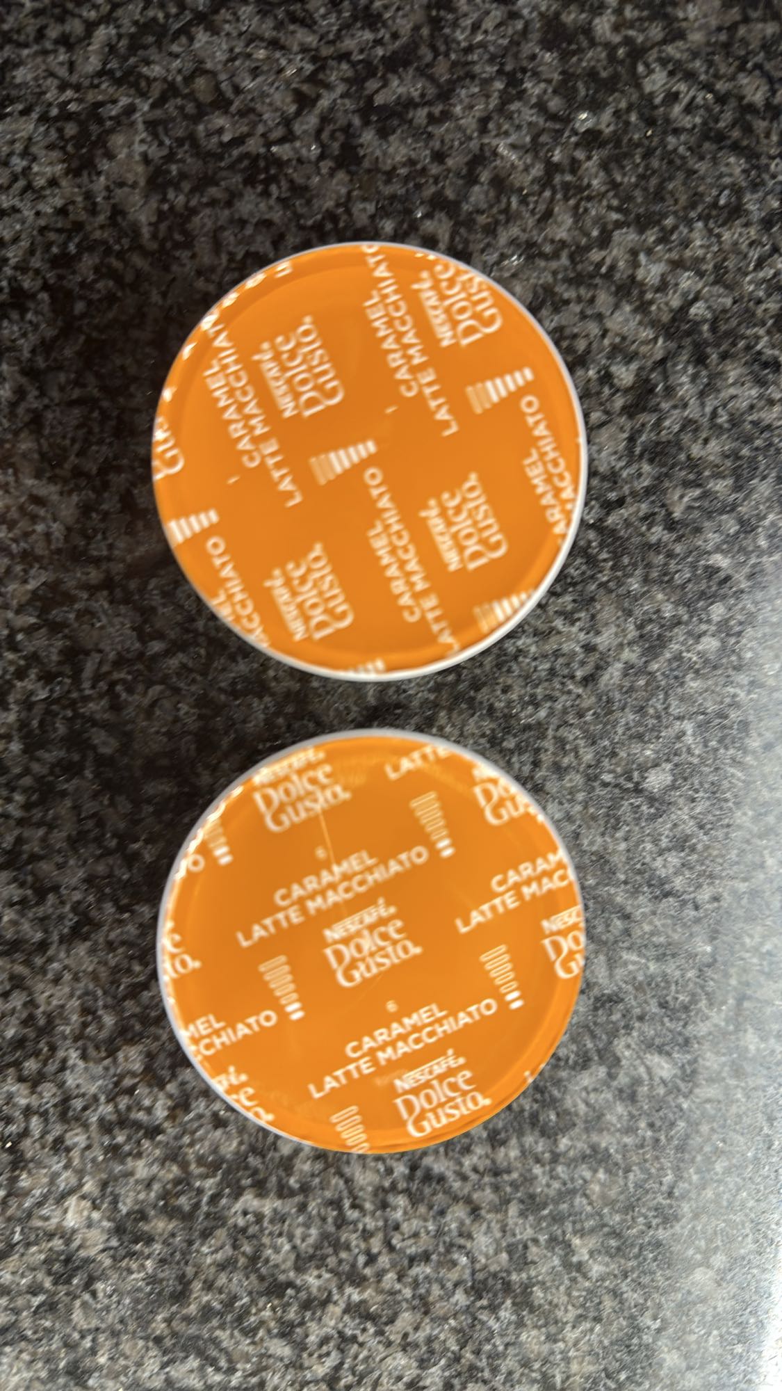 Caramel latte macchiato