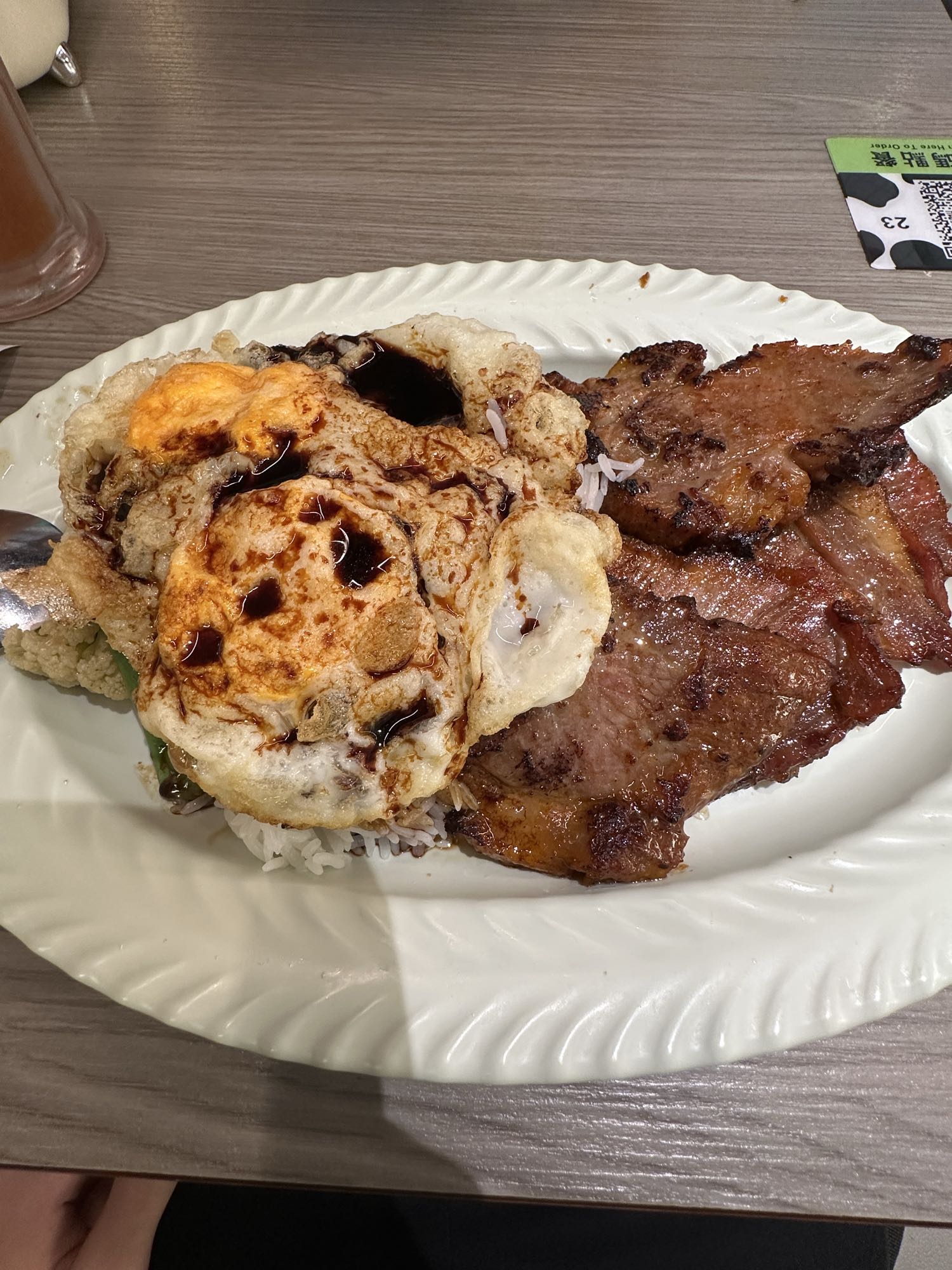 Grilled Pork with Egg Rice