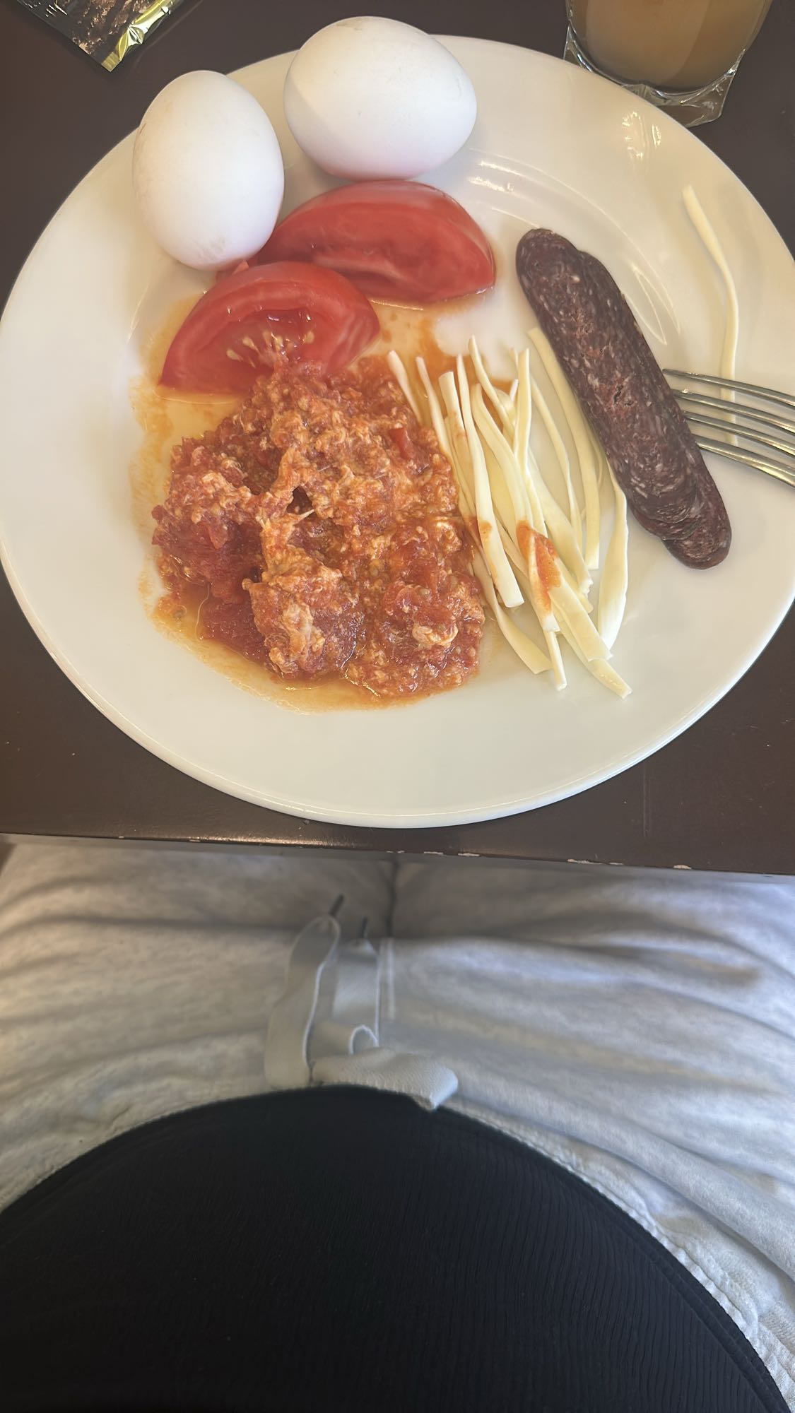 Egg & Sausage Breakfast Plate