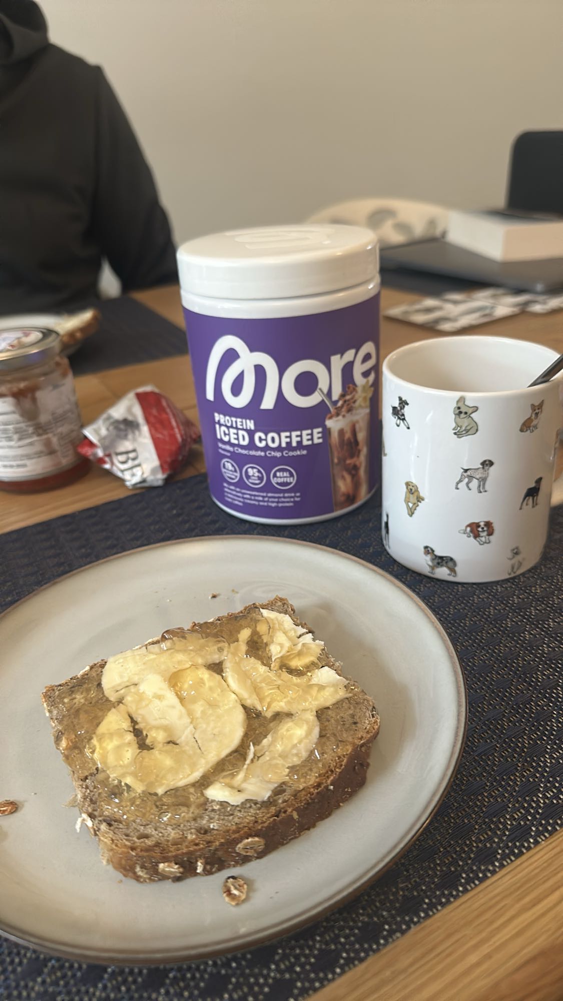 Banana Toast & Protein Coffee