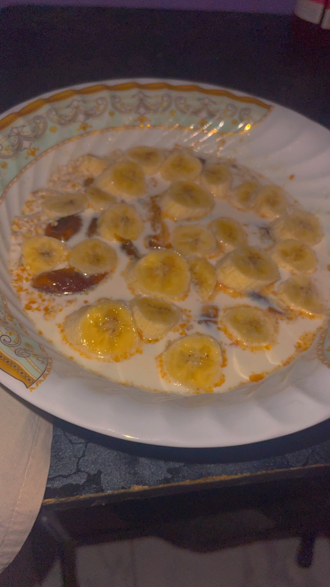 Banana Date Milk Bowl