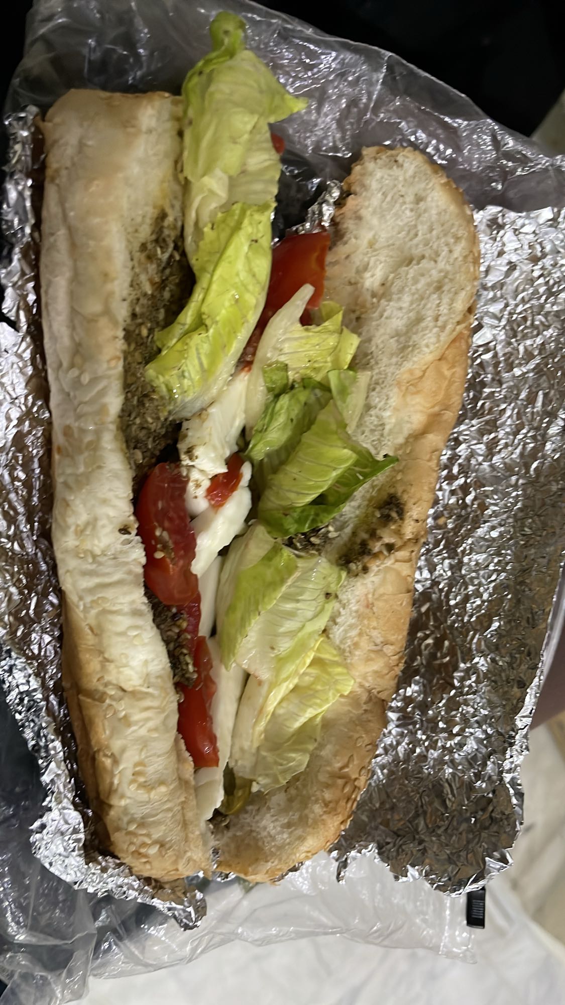 Veggie Sub Sandwich