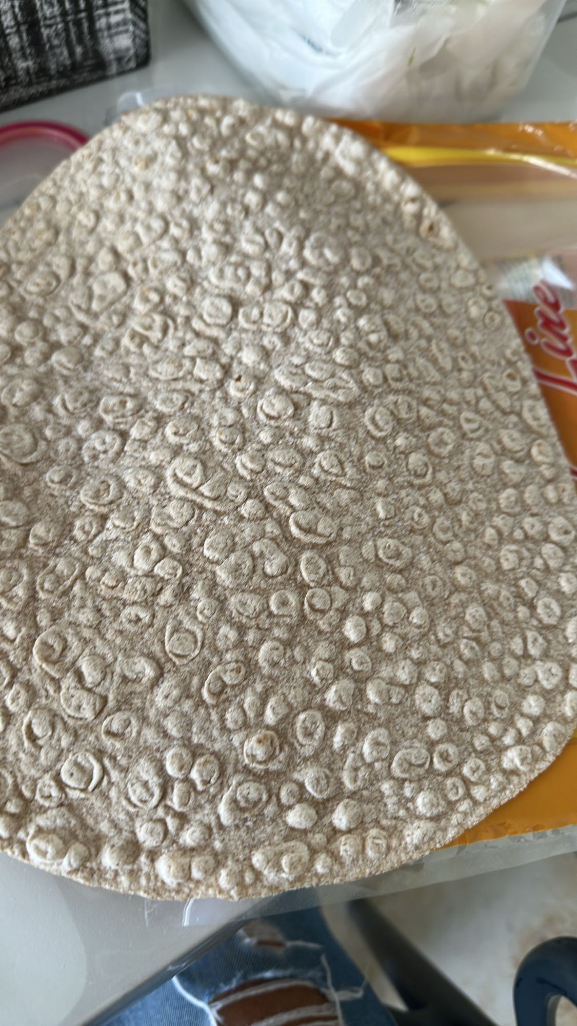 Whole wheat flatbread