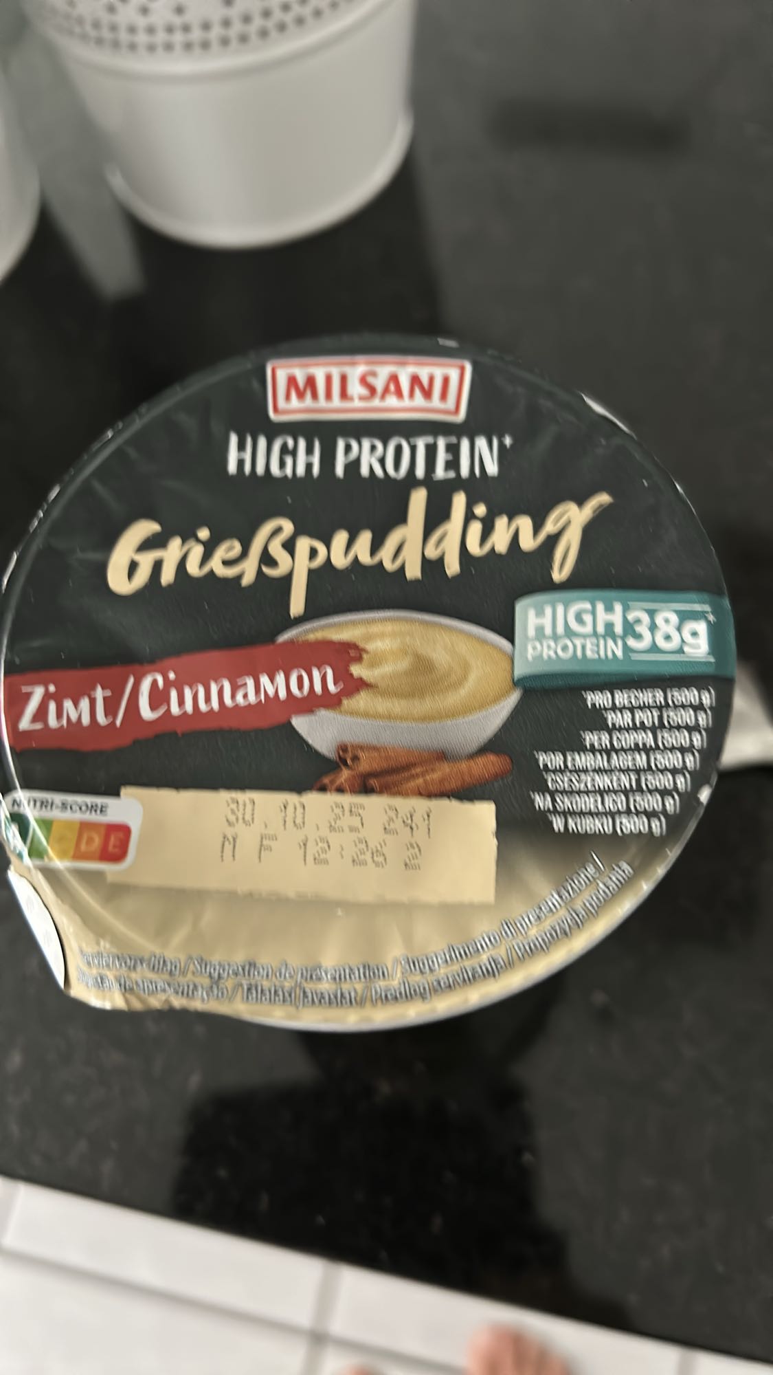 Grießpudding Zimt