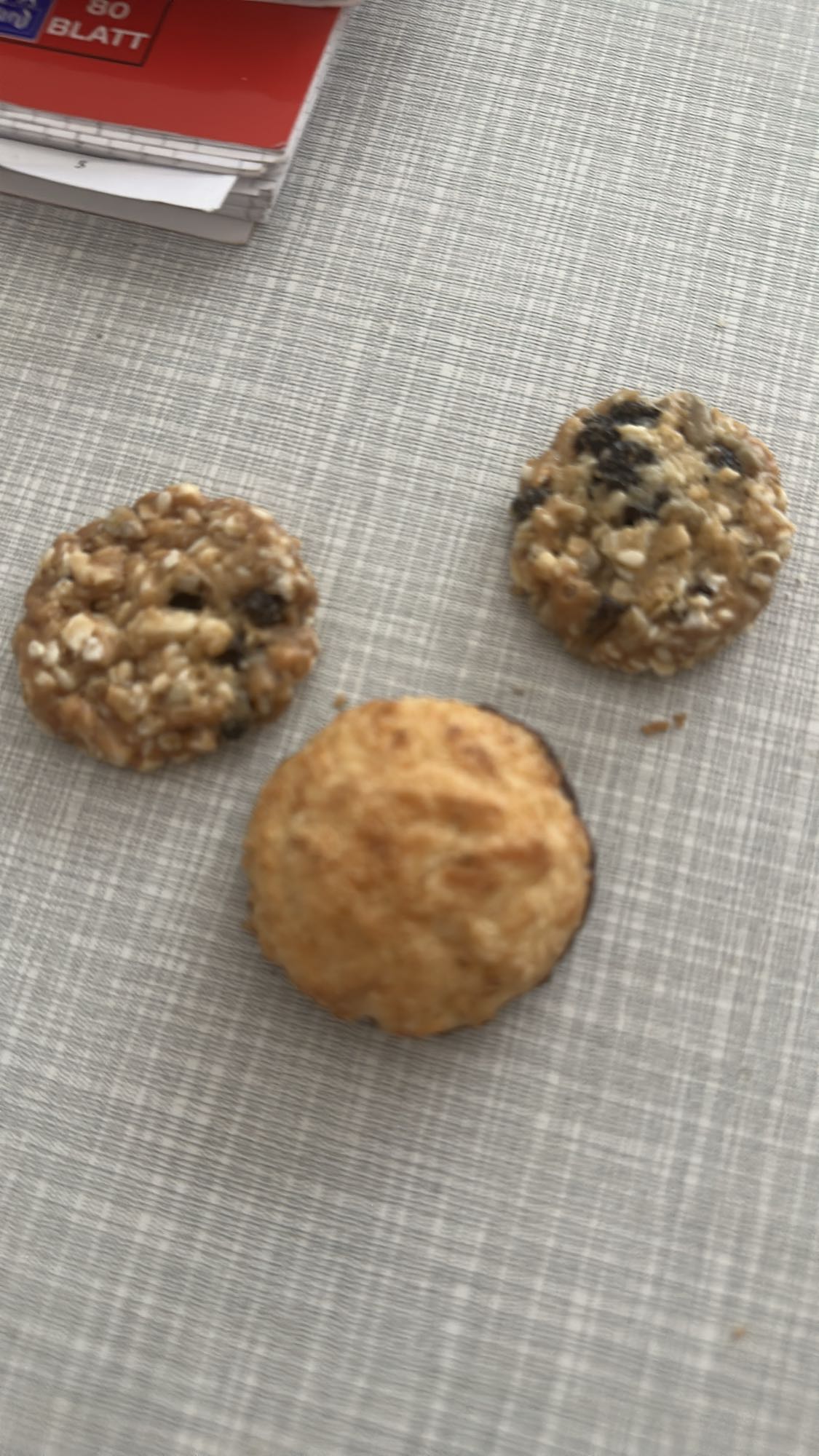 Yulaflı kurabiye atıştırmalık