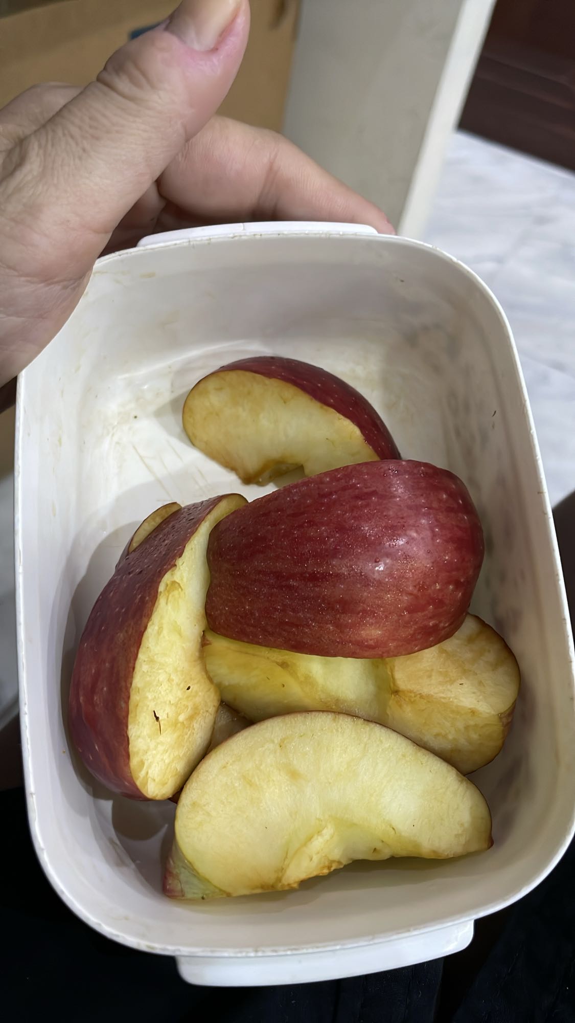 Sliced Apple Snack