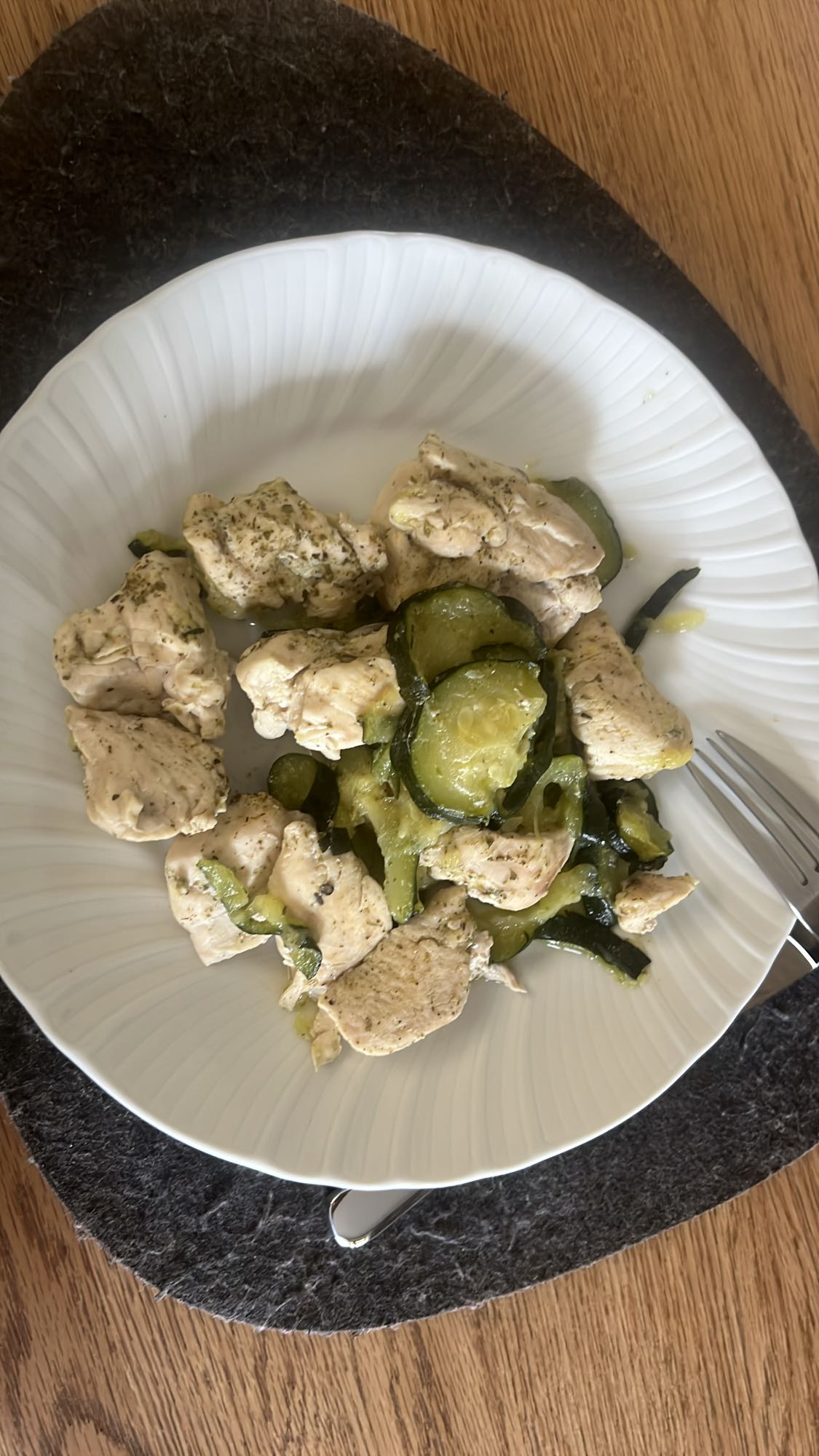 Chicken with Zucchini