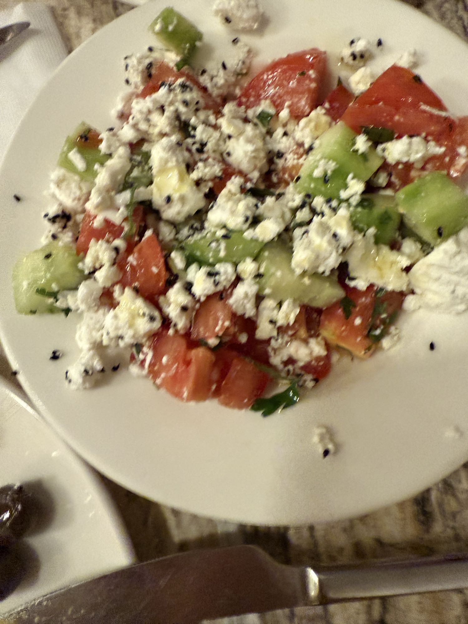 Çoban Salata Beyaz Peynirli