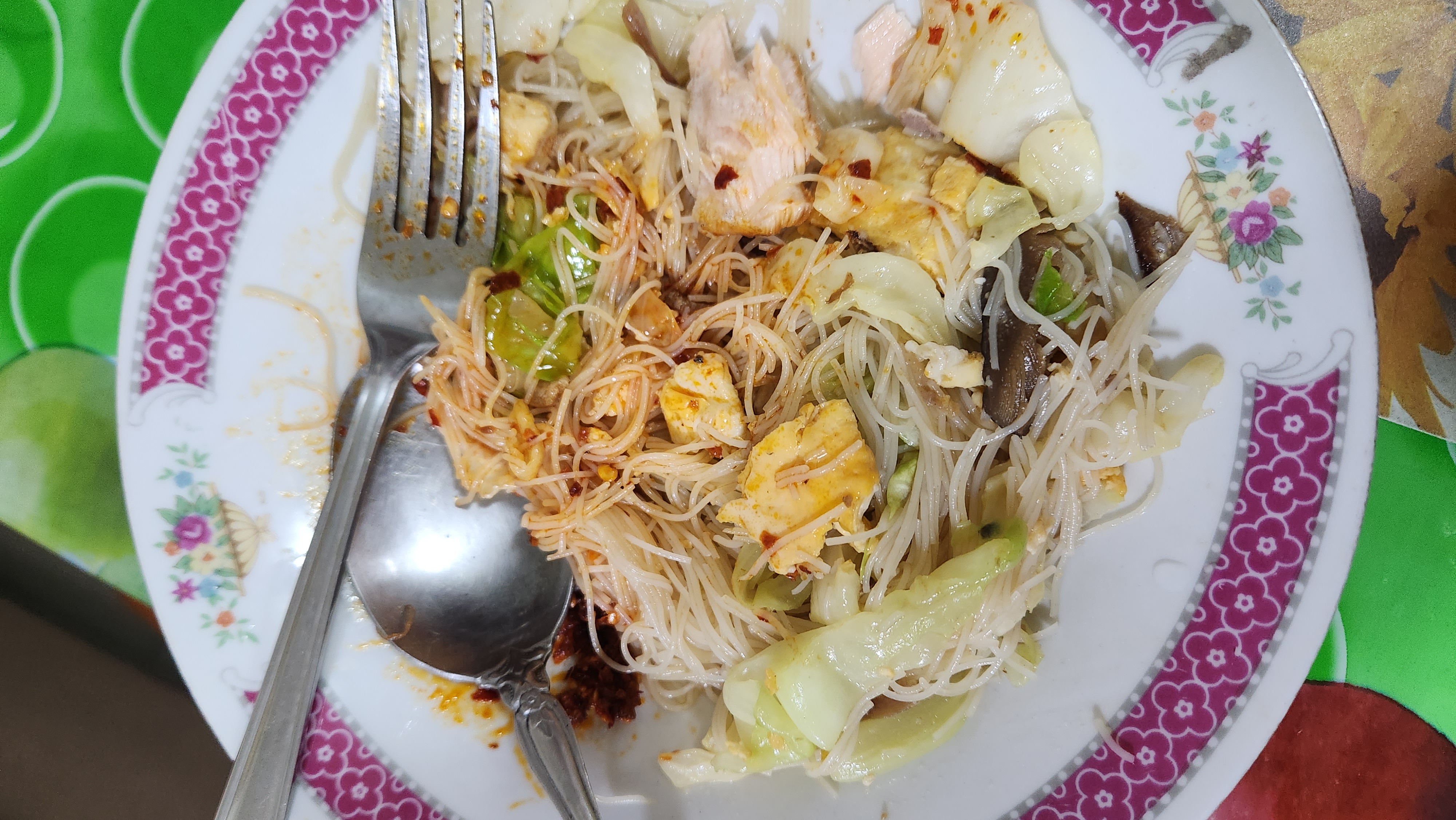 Stir-fried rice vermicelli