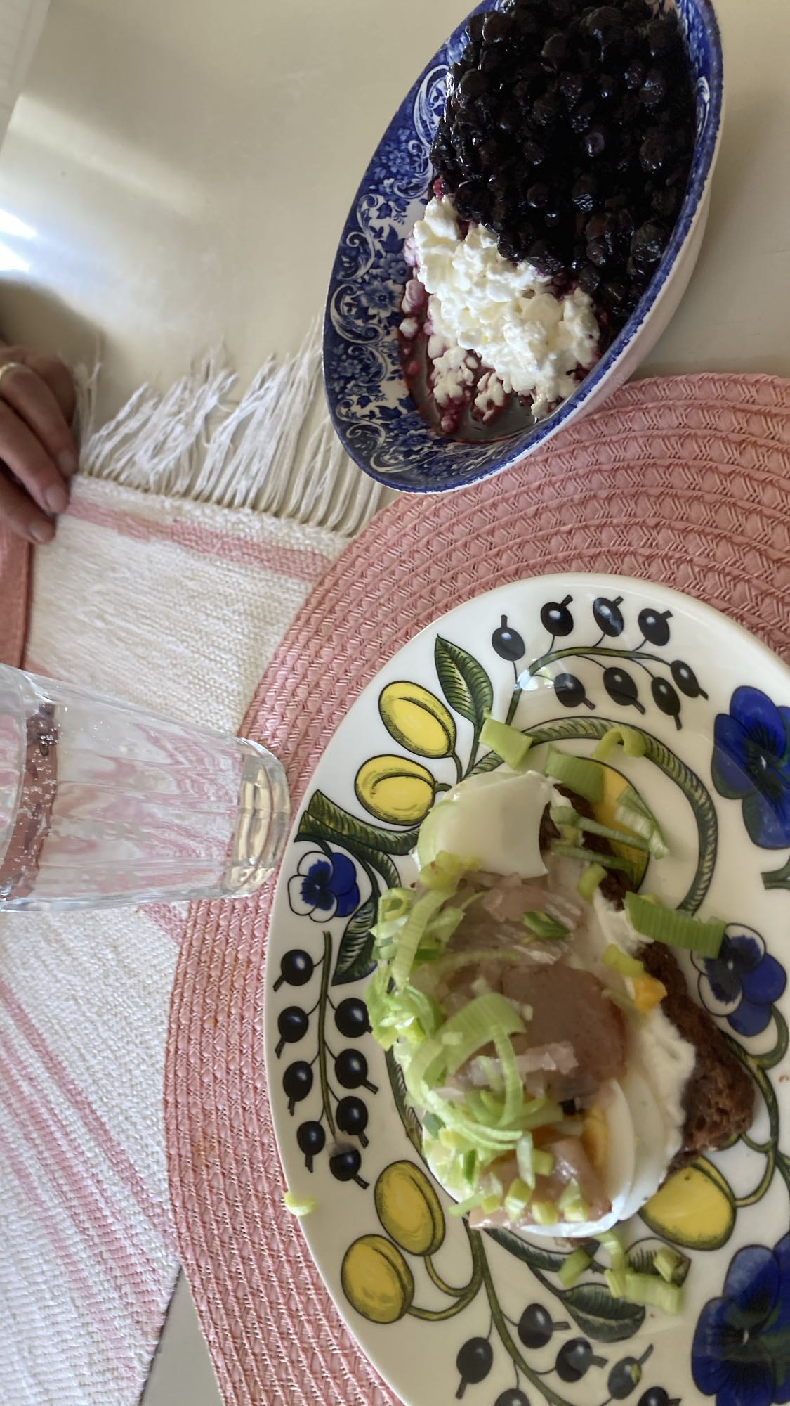 Kesoröra & macka med ägg