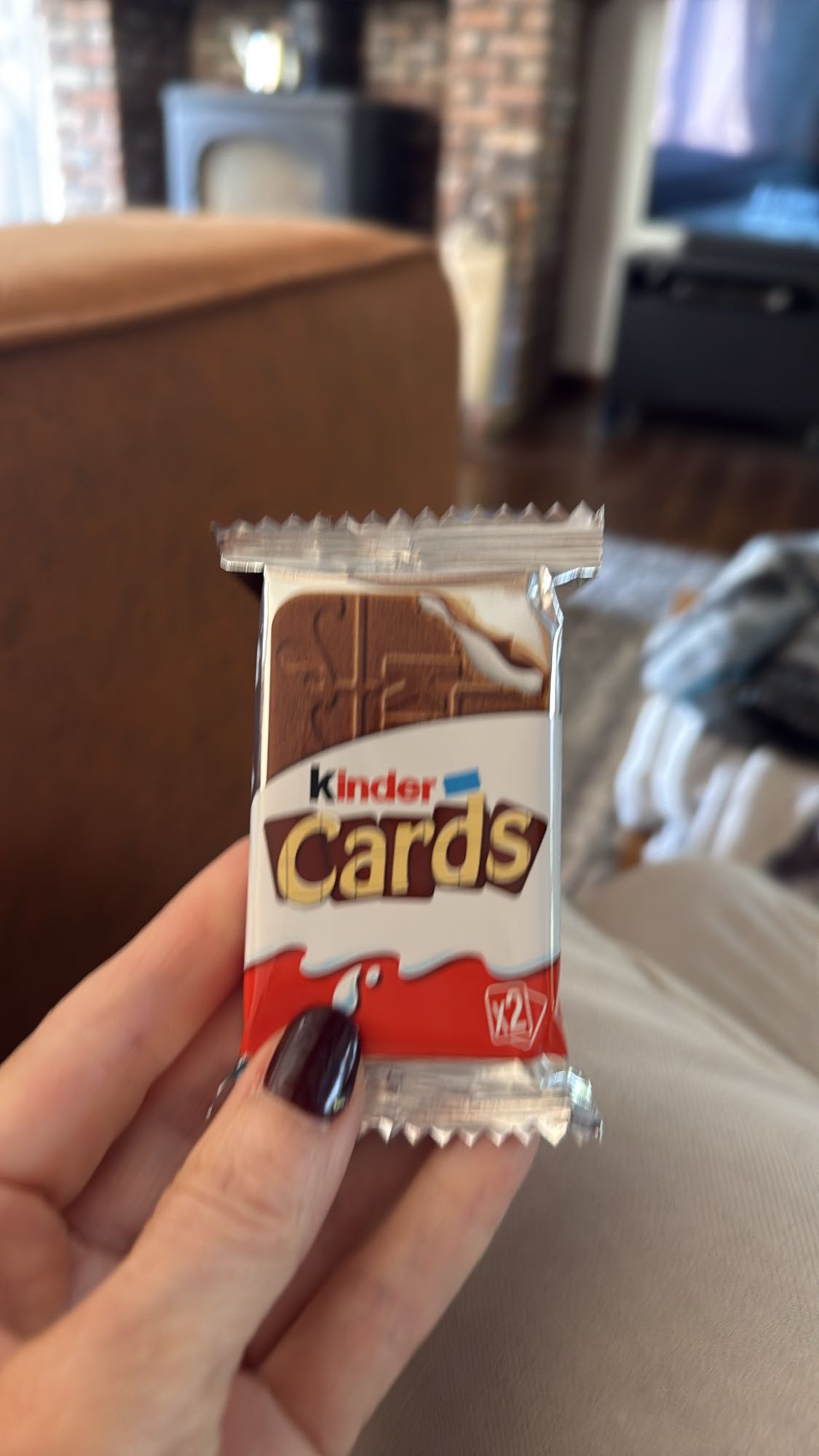 Kinder Cards snack