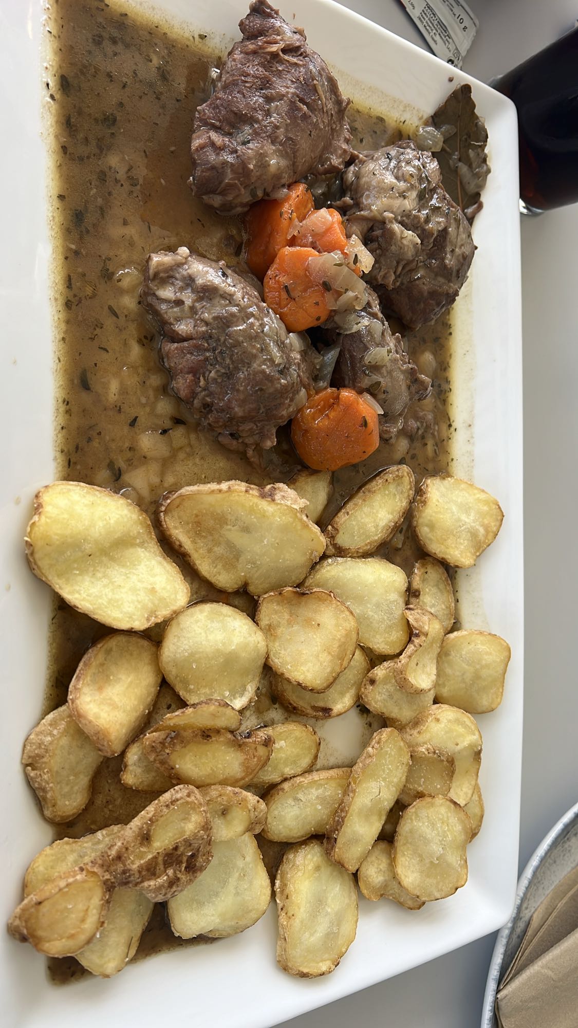 Estofado de ternera con patatas