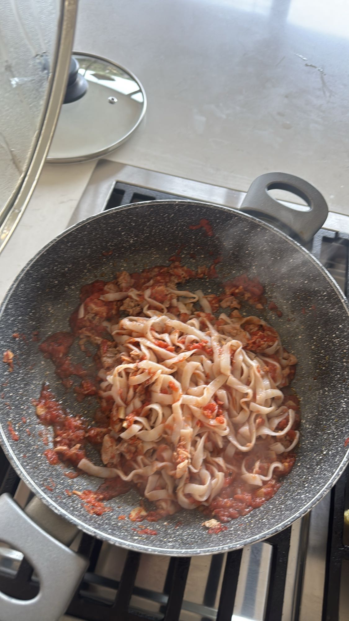 Tomato Meat Pasta