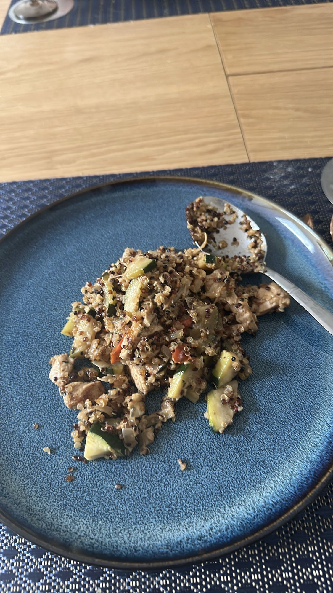 Quinoa Chicken Stir Fry