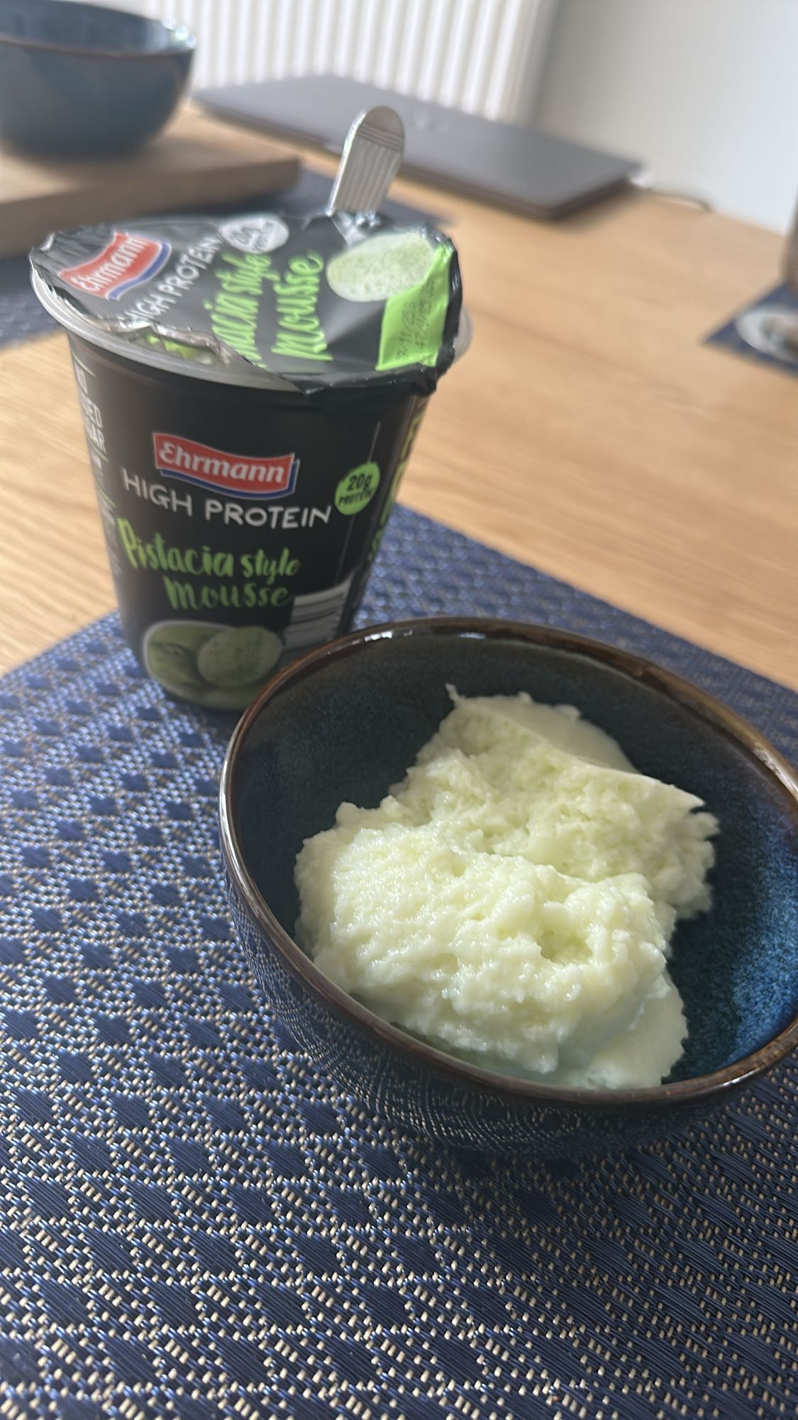 Pistachio Protein Mousse