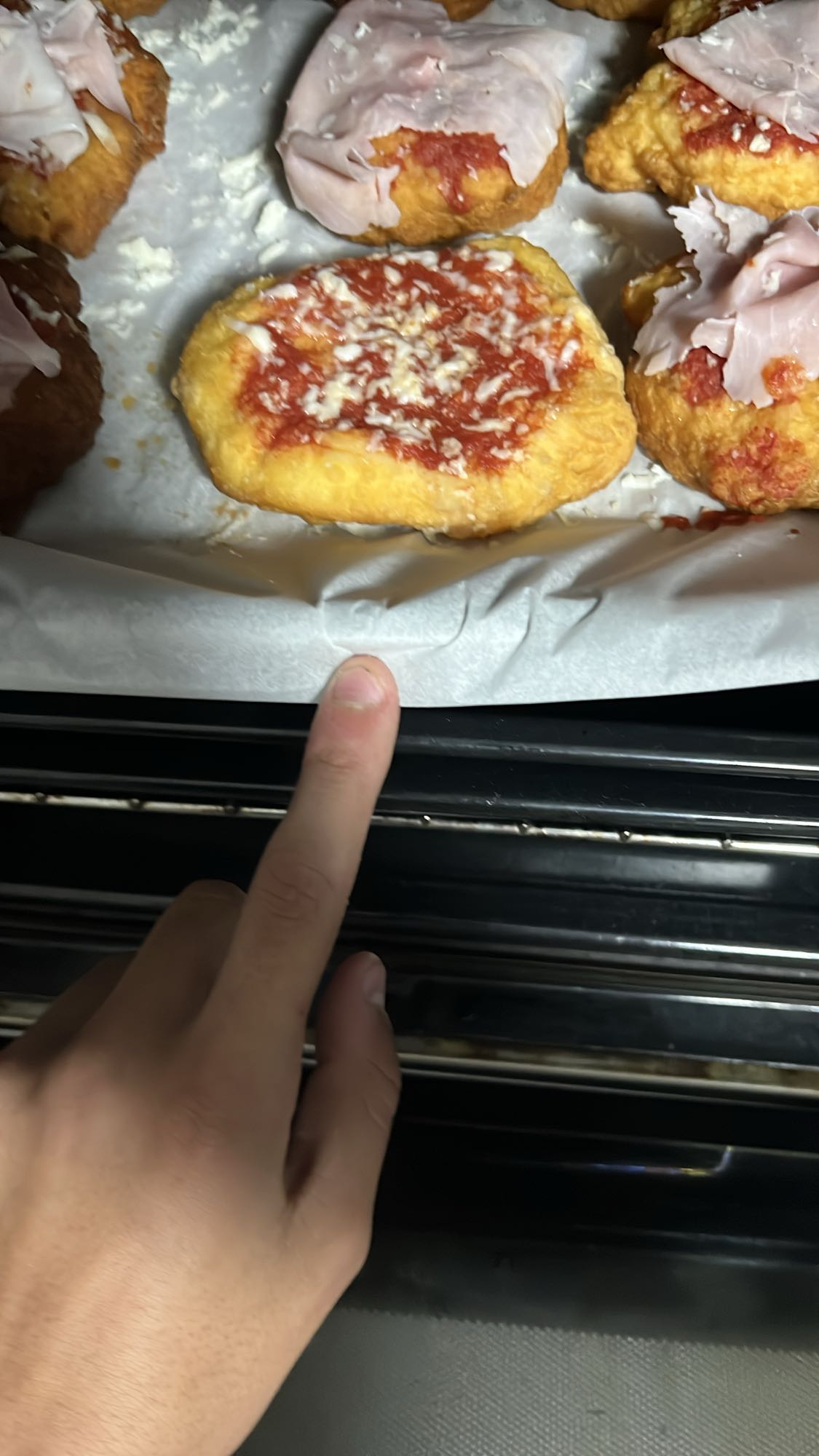 Frittelle con pomodoro