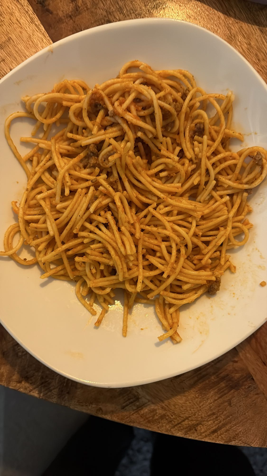 Spaghetti met vleessaus