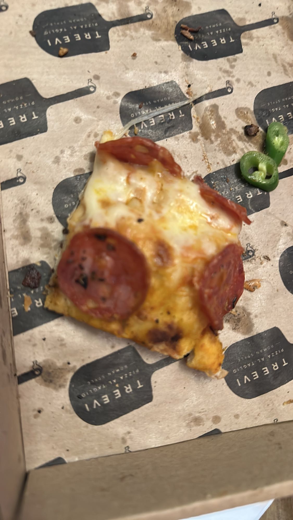 Pepperoni Pizza Slice