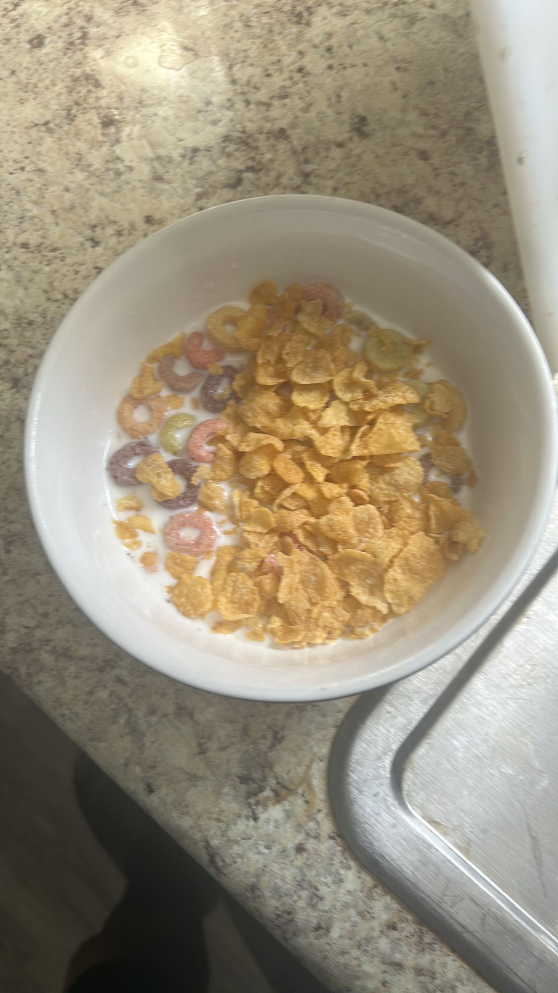 Cereal with milk