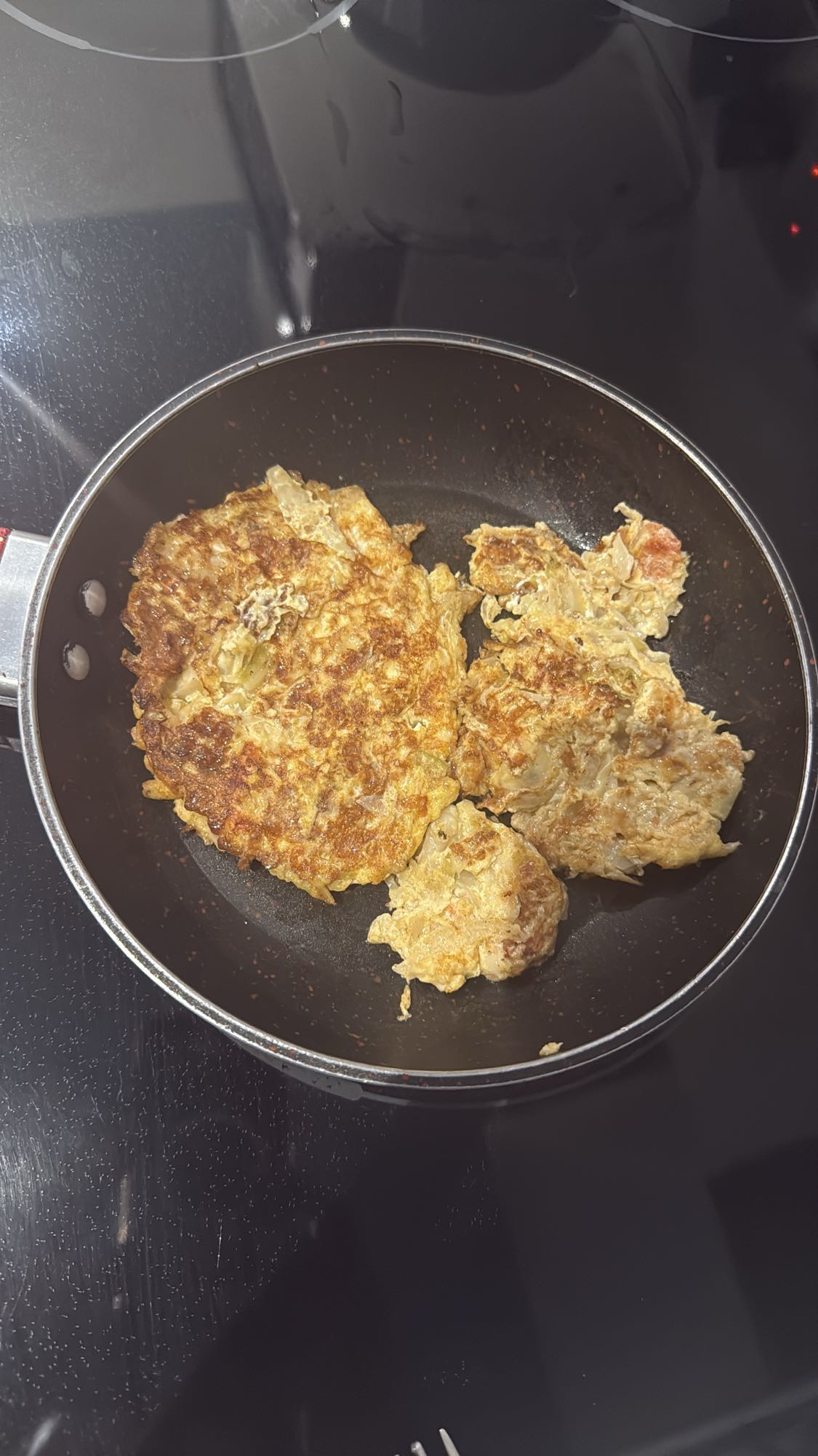 tortilla de huevo y cebolla