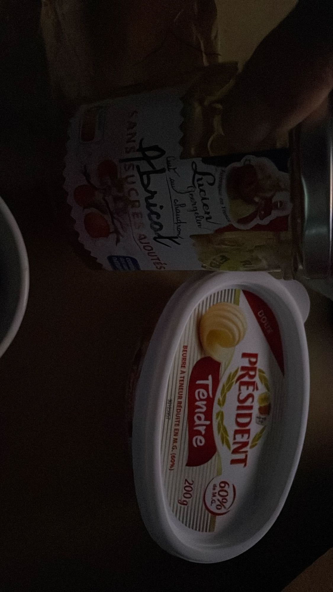 Tartine beurre confiture