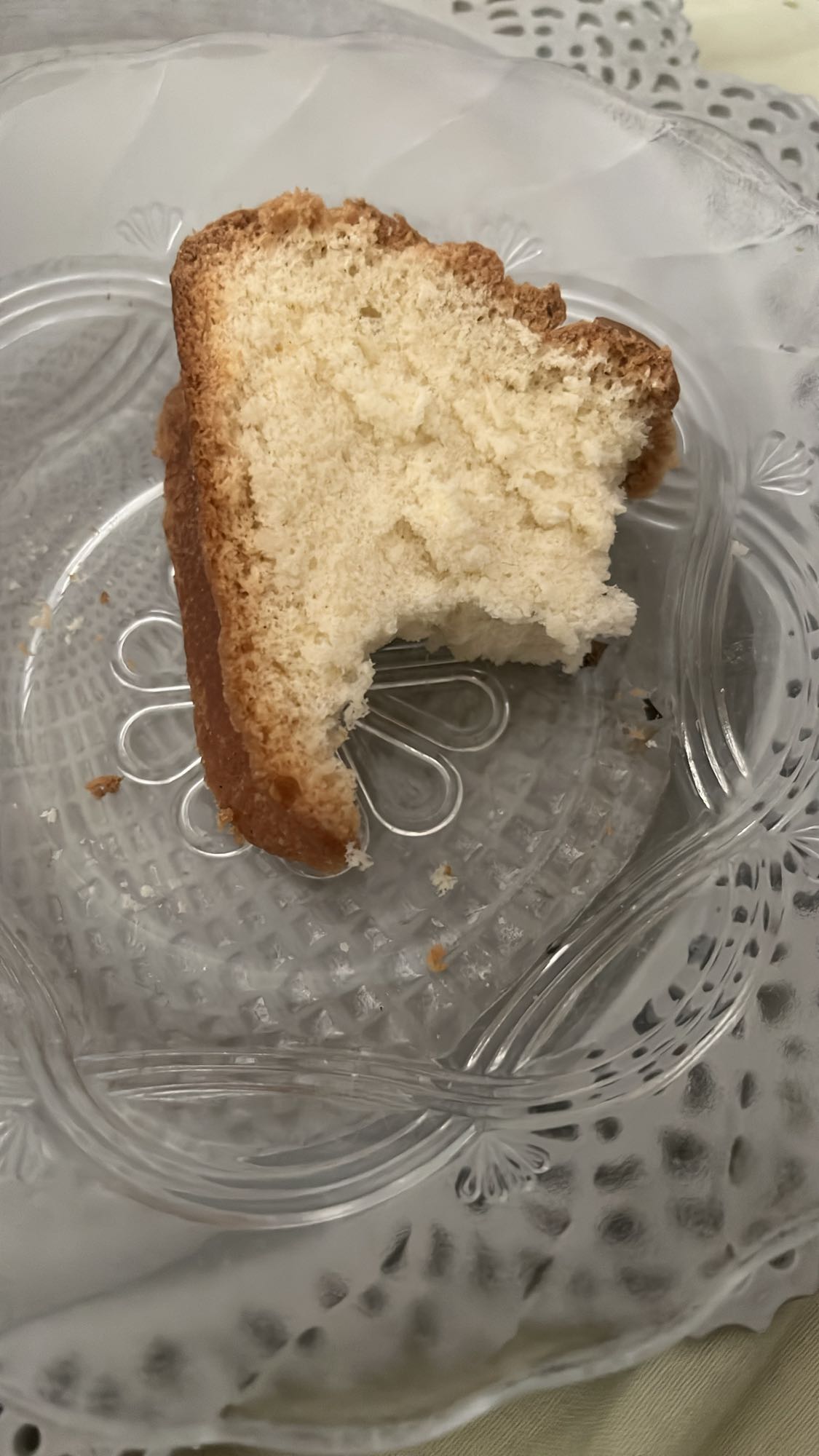 شريحة كيك فانيليا