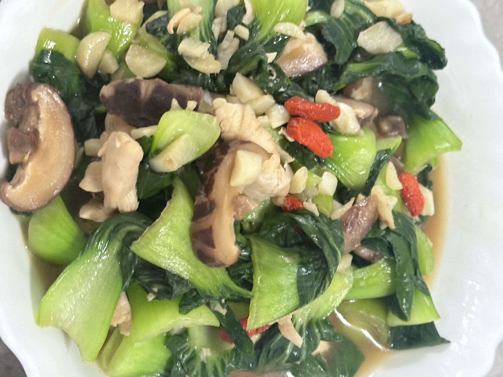 Chicken Bok Choy Stir Fry