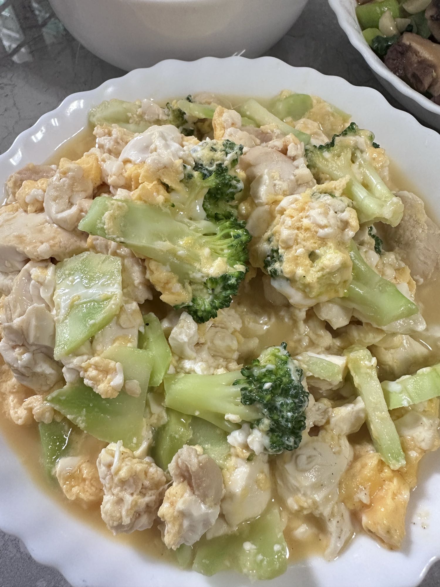 Chicken Broccoli Egg Stir-fry