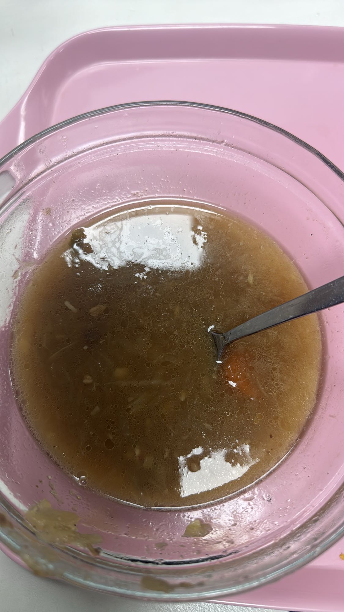 klar grønnsakssuppe