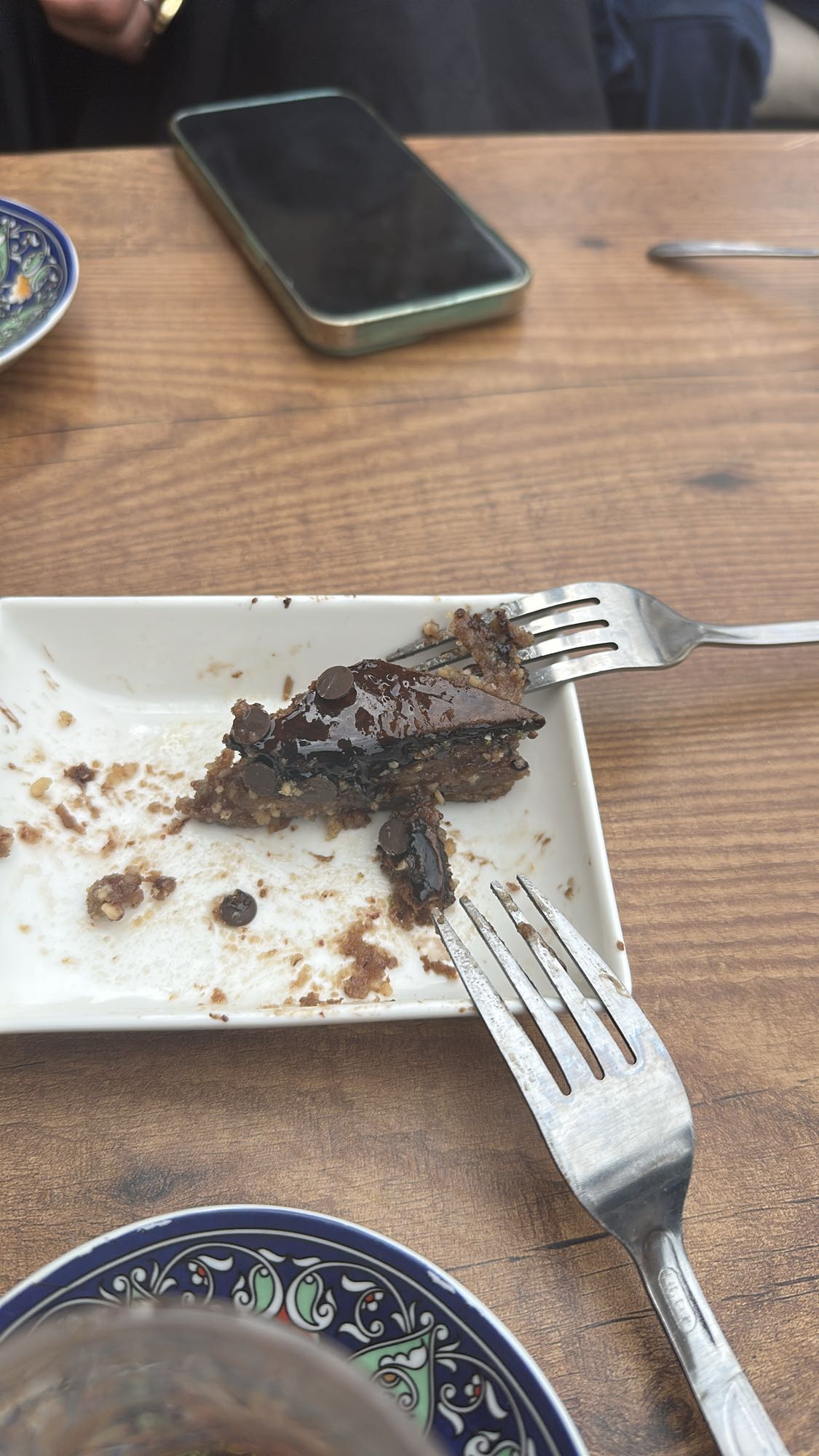 Chocolate Nut Brownie Slice