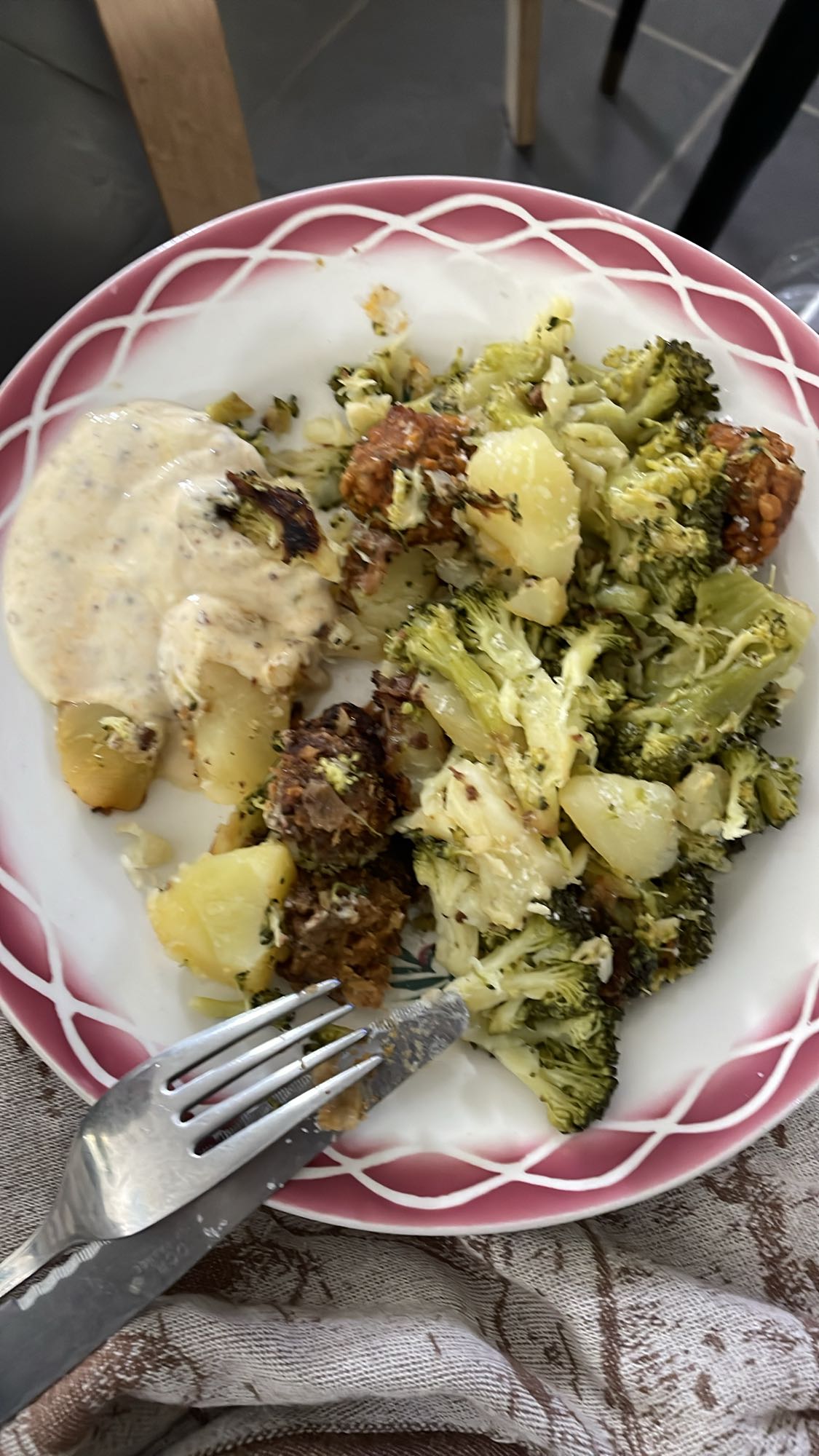 boulettes légumes sauce