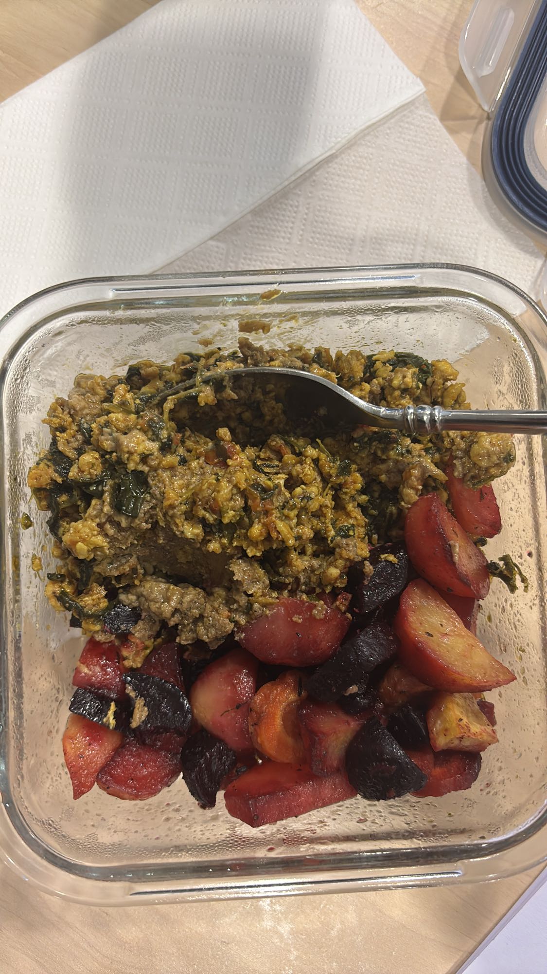 Köttfärs med rotfrukter