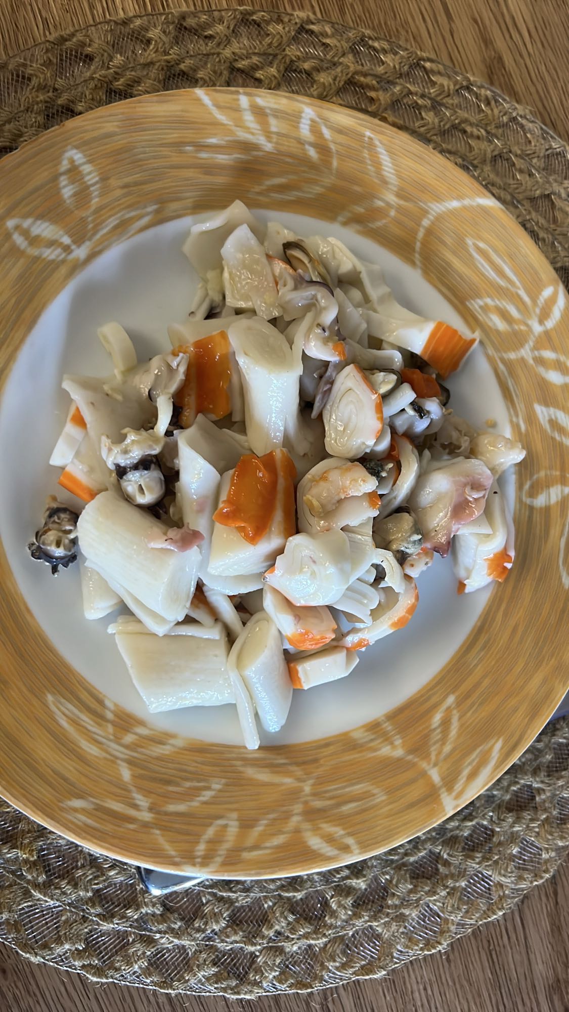 Ensalada de mariscos