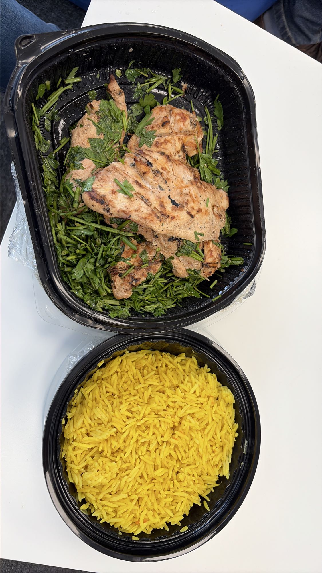 Grilled Chicken with Rice