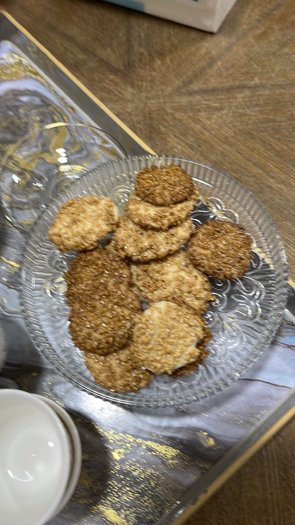 بسكويت الشوفان بالعسل